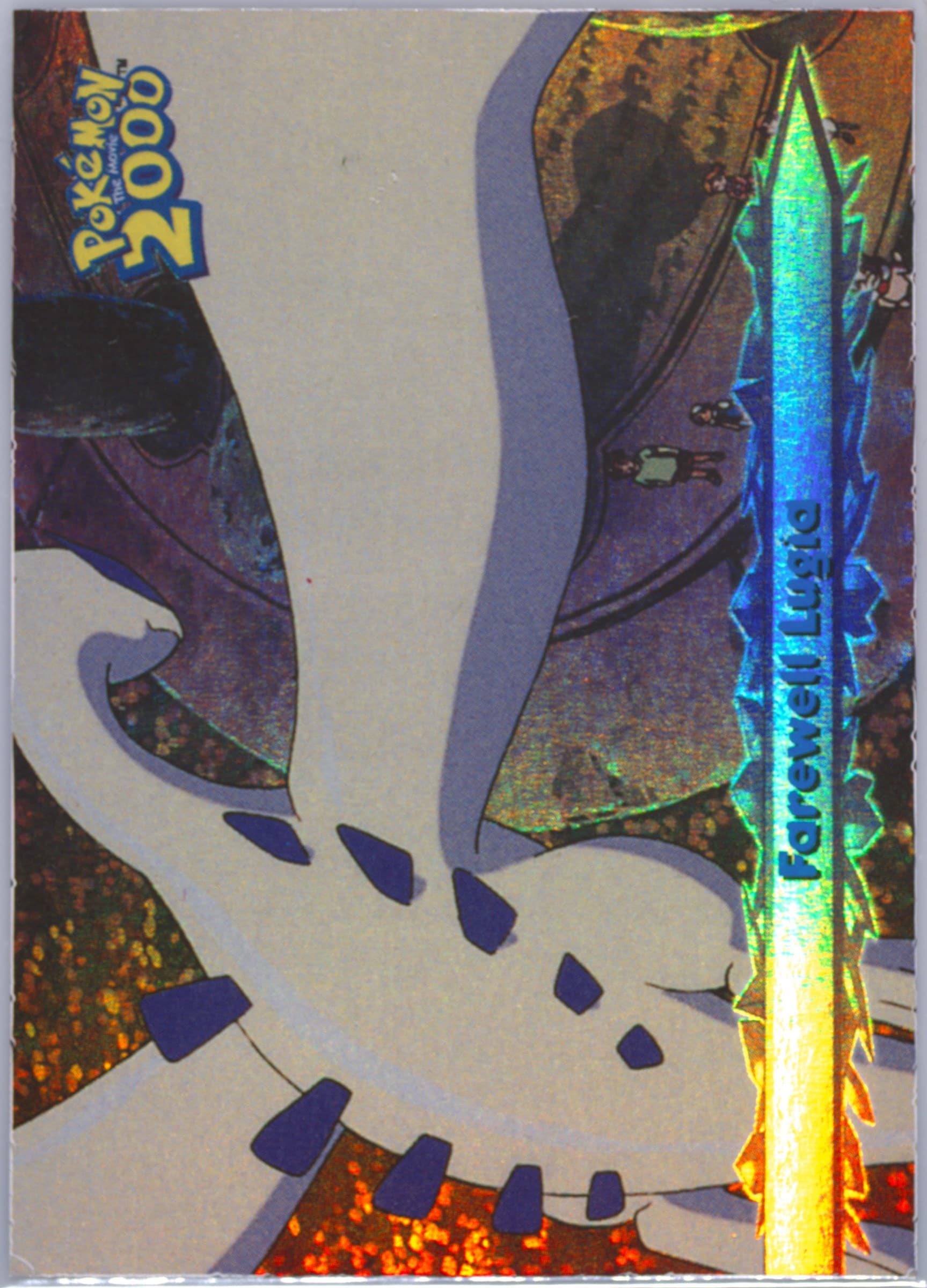 Farewell Lugia Rainbow Foil (68) 2000 Topps Pokemon the Movie 2000