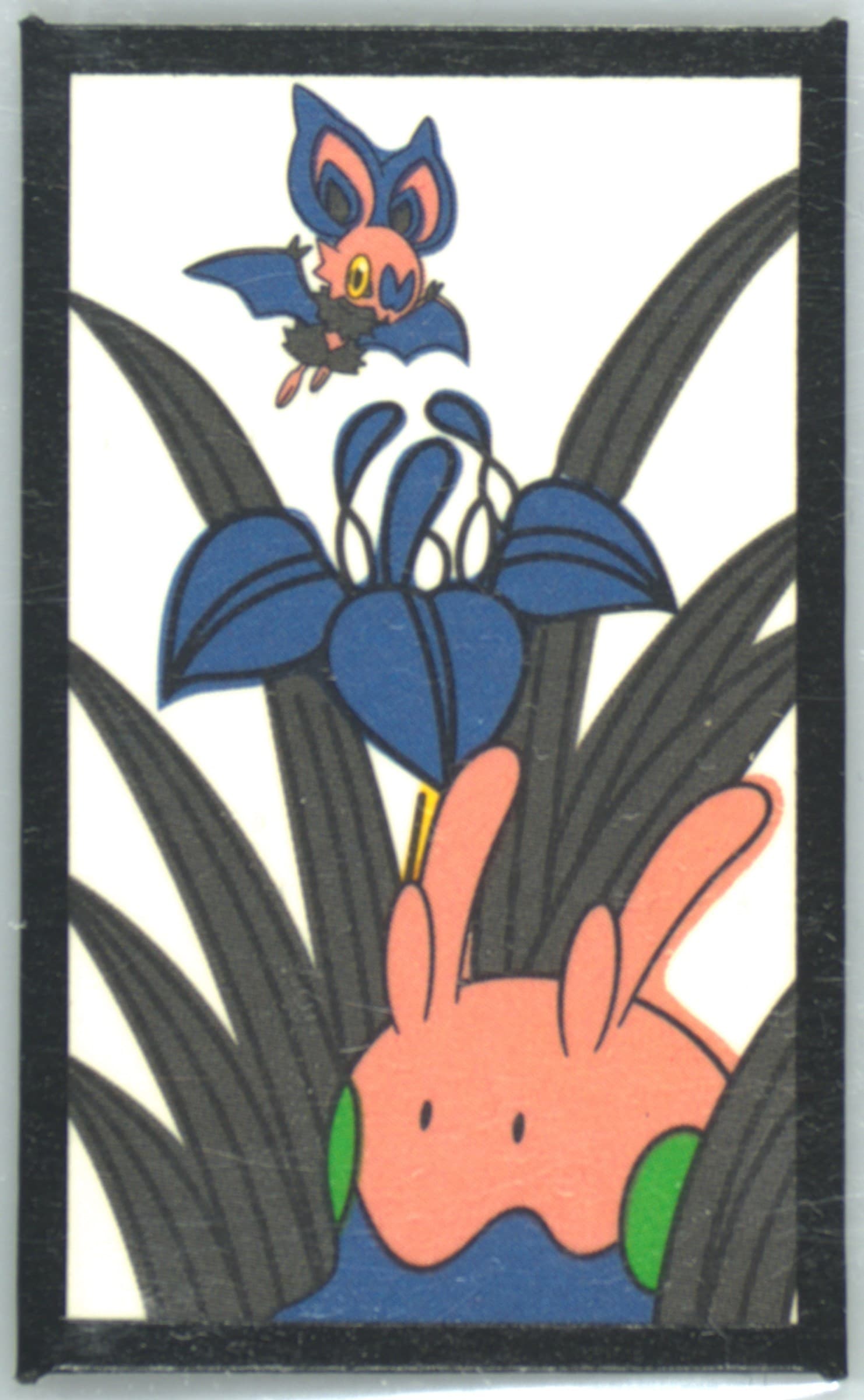 Goomy/Noibat May 2016 Pokemon Hanafuda Mario Pikachu
