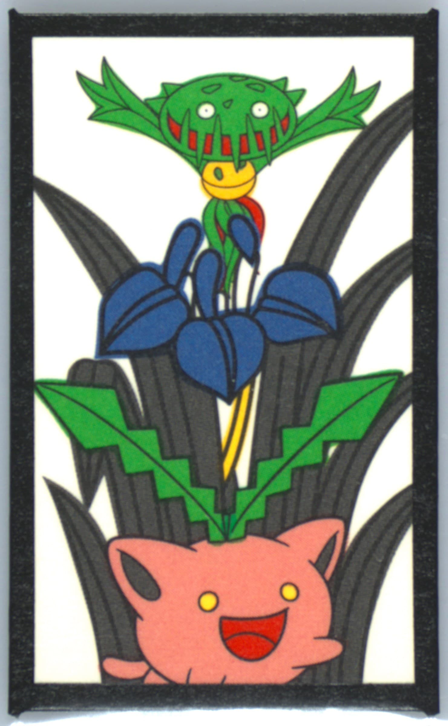 Carnivine/Hoppip May 2016 Pokemon Hanafuda Mario Pikachu