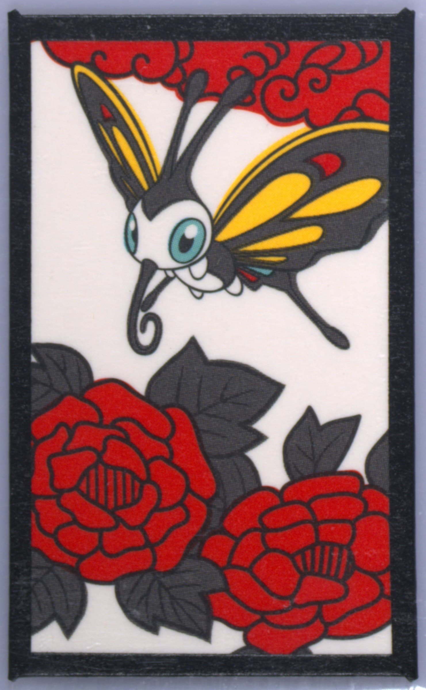 Beautifly June 2016 Pokemon Hanafuda Mario Pikachu