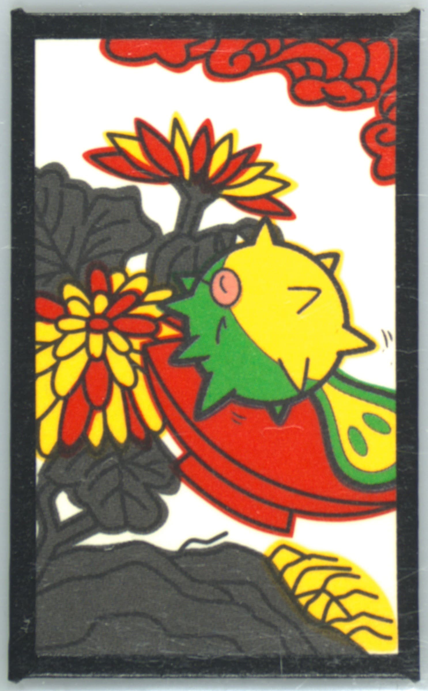 Qwilfish September 2016 Pokemon Hanafuda Mario Pikachu