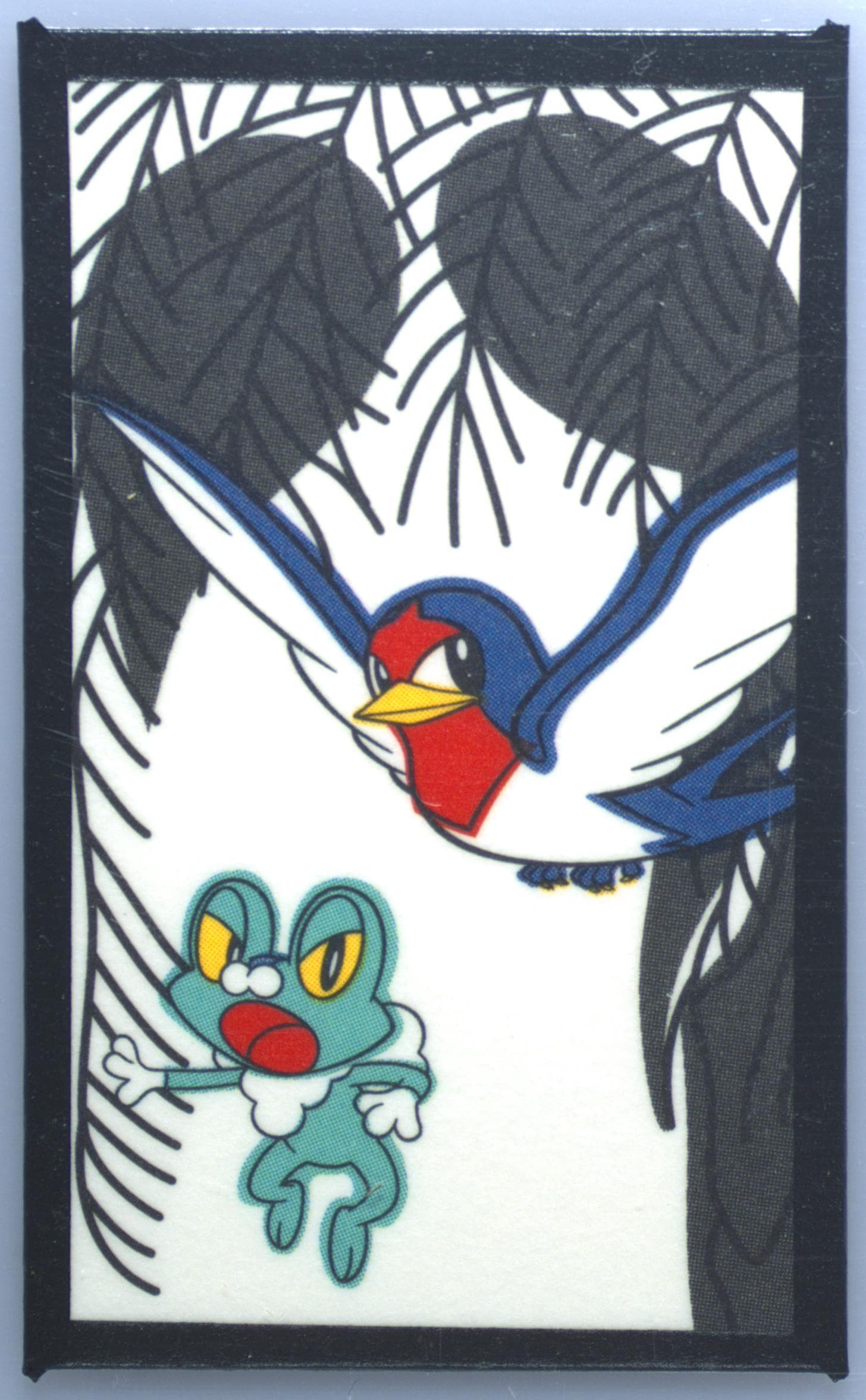 Froakie/Taillow November 2016 Pokemon Hanafuda Mario Pikachu