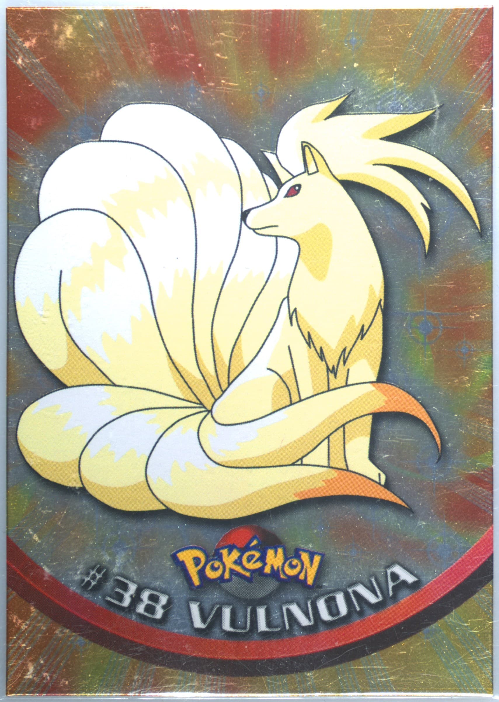 Vulnona German (38) 1999 Topps Pokemon TV