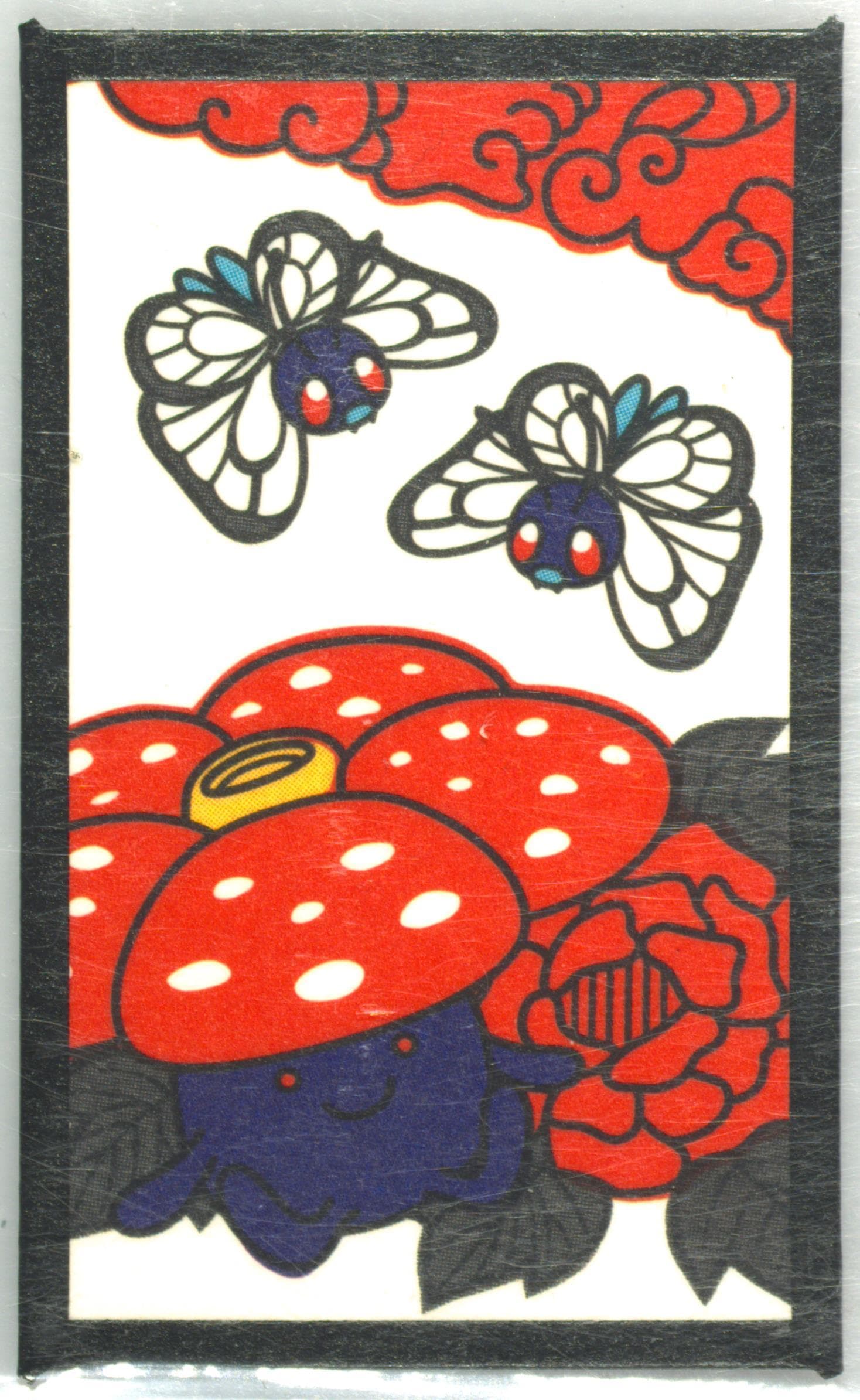 Butterfree/Vileplume June 2013 Pokemon Hanafuda Kanto