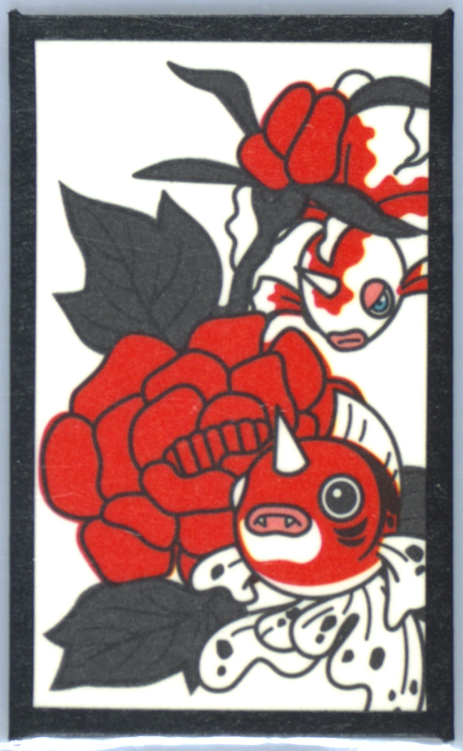 Goldeen/Seaking June 2013 Pokemon Hanafuda Kanto