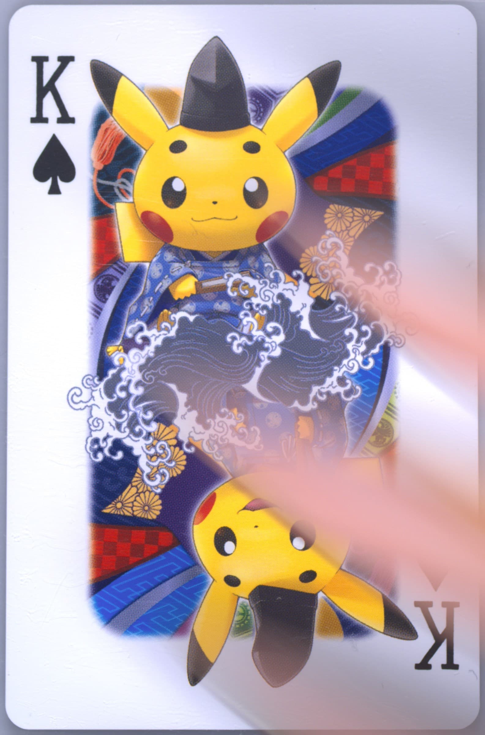 King of Spades 2016 Pokemon Playing Cards Maiko Pikachu & Okuge Pikachu