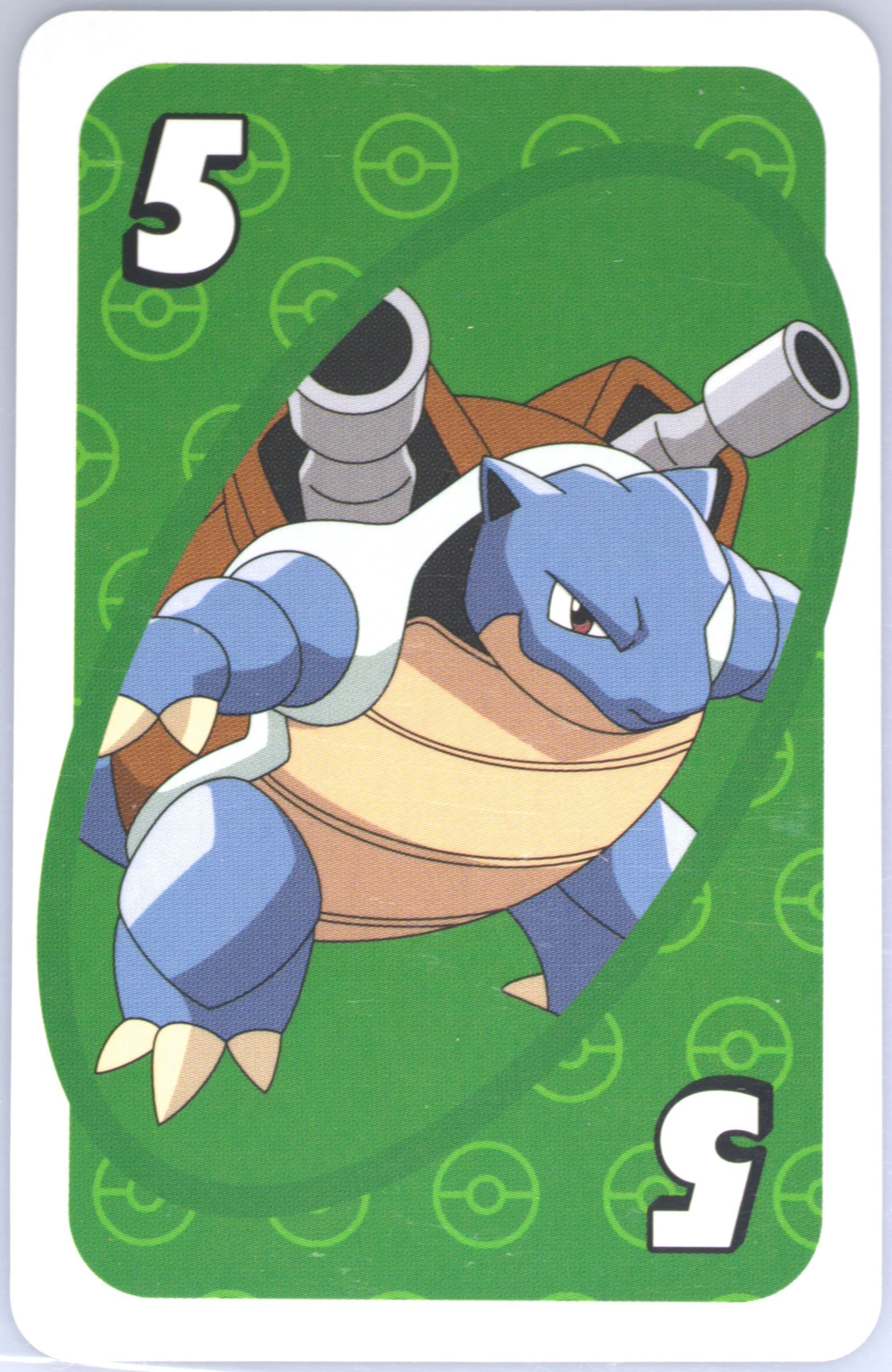 Blastoise Japanese Back-Green-#5 2020 Uno Pokemon