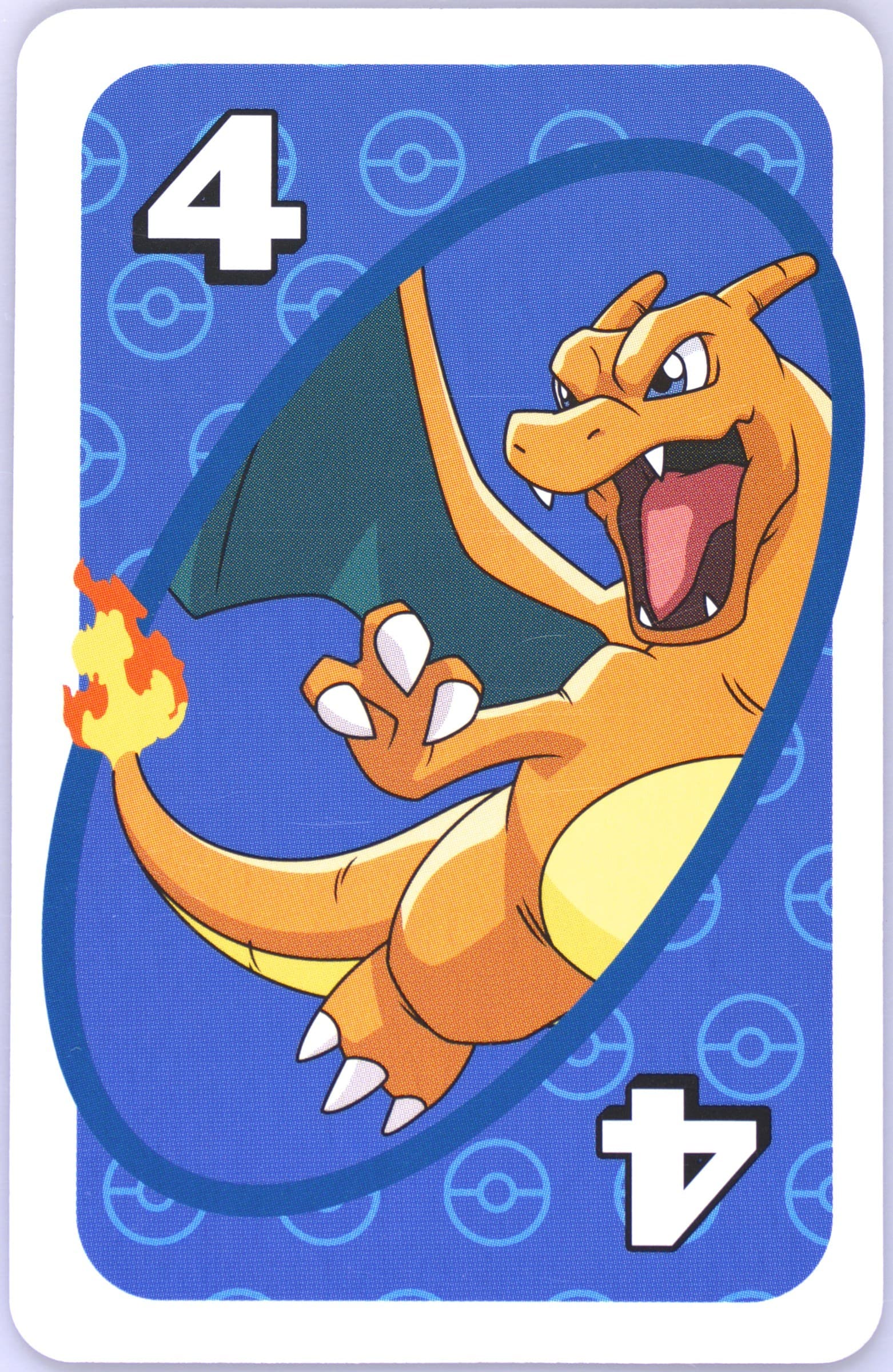 Charizard Japanese Back-Blue-#4 2020 Uno Pokemon