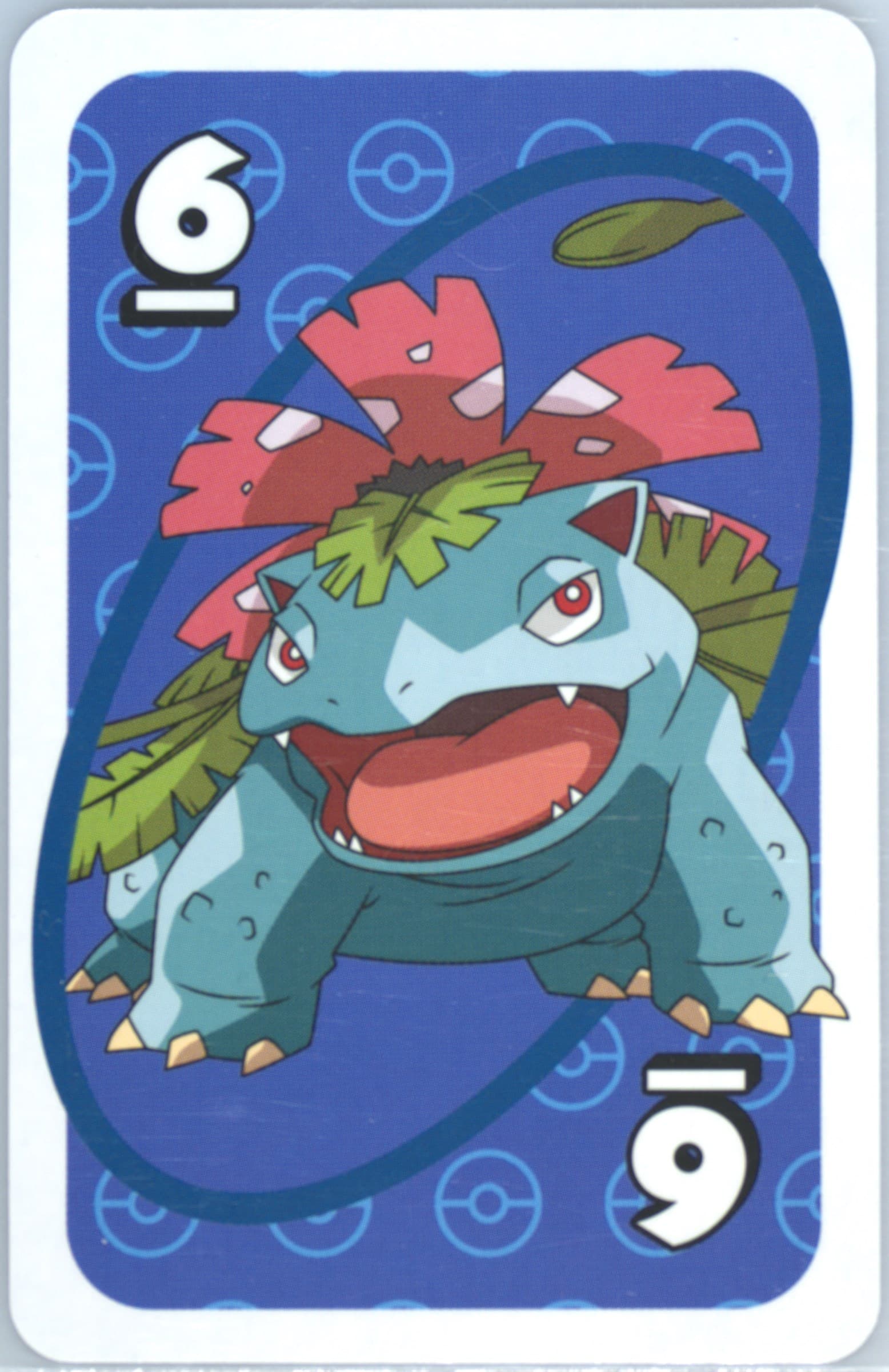 Venusaur Japanese Back-Blue-#6 2020 Uno Pokemon