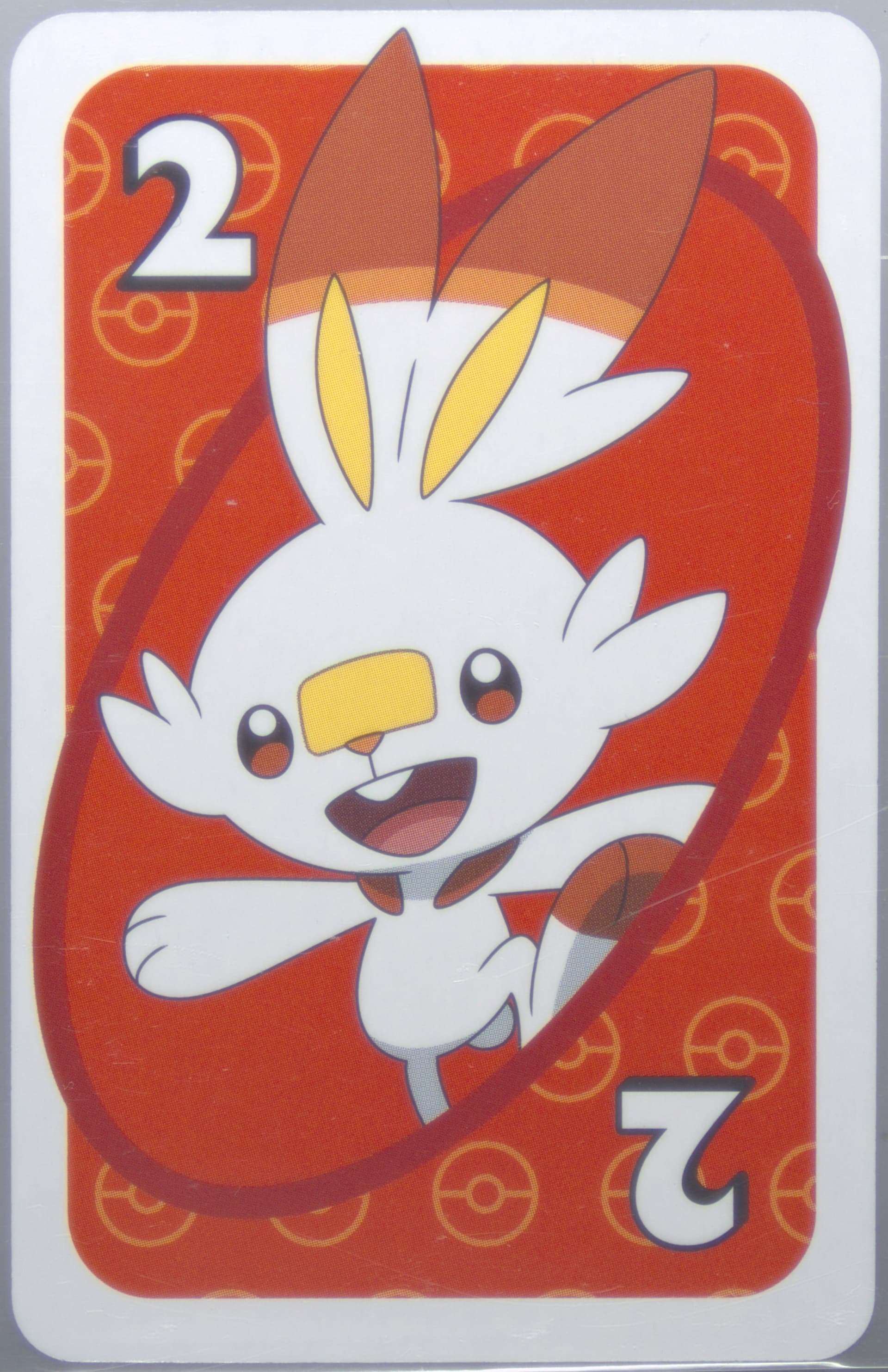 Scorbunny Japanese Back-Red-#2 2020 Uno Pokemon