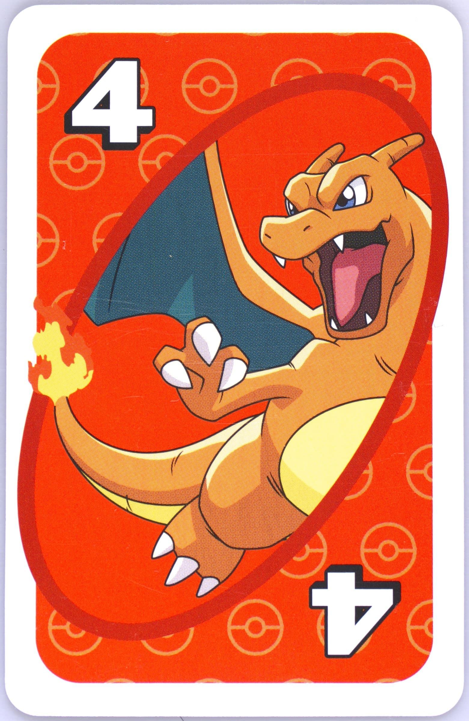 Charizard Japanese Back-Red-#4 2020 Uno Pokemon