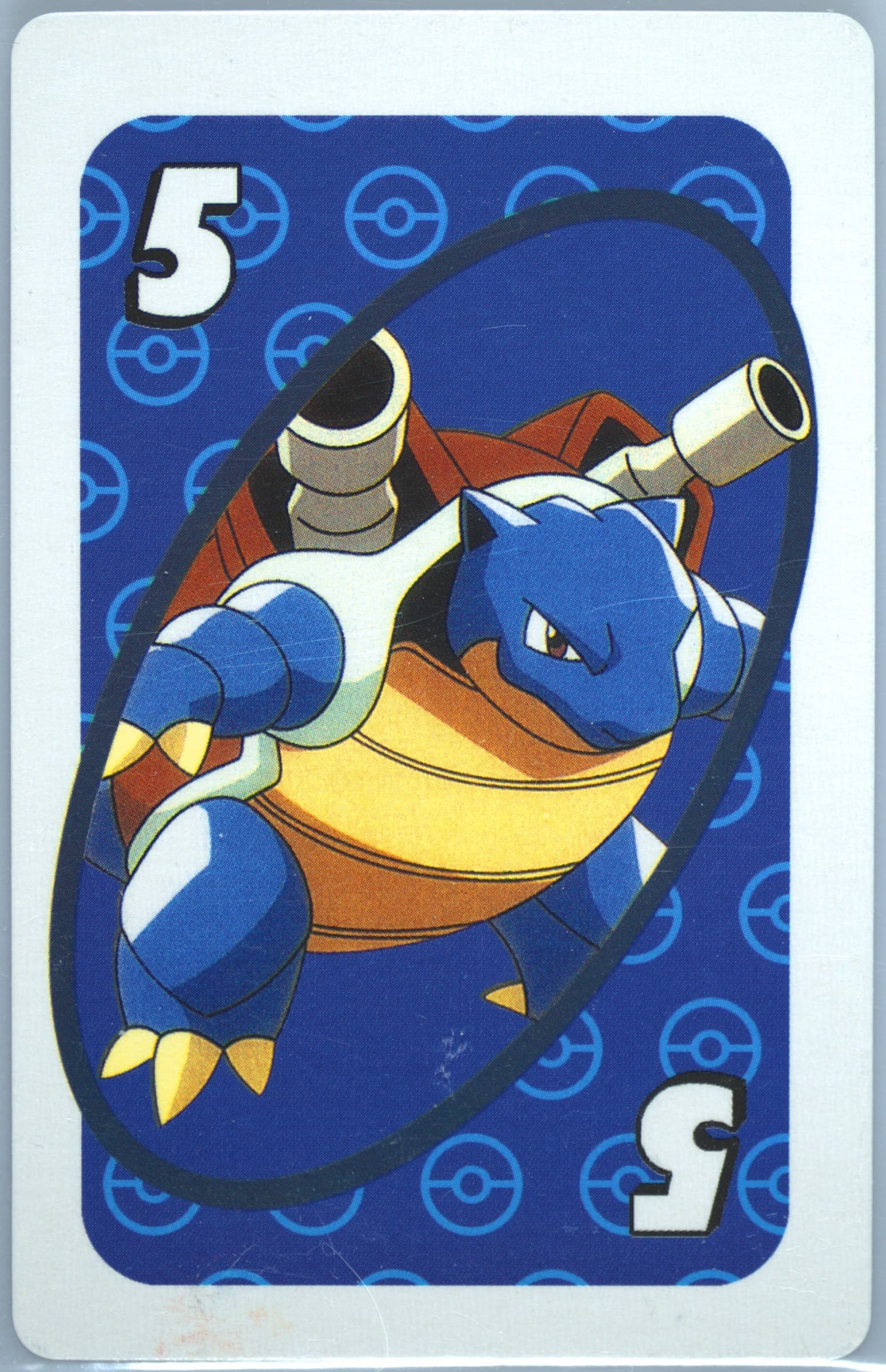 Blastoise Asia Back-Blue-#5 2020 Uno Pokemon