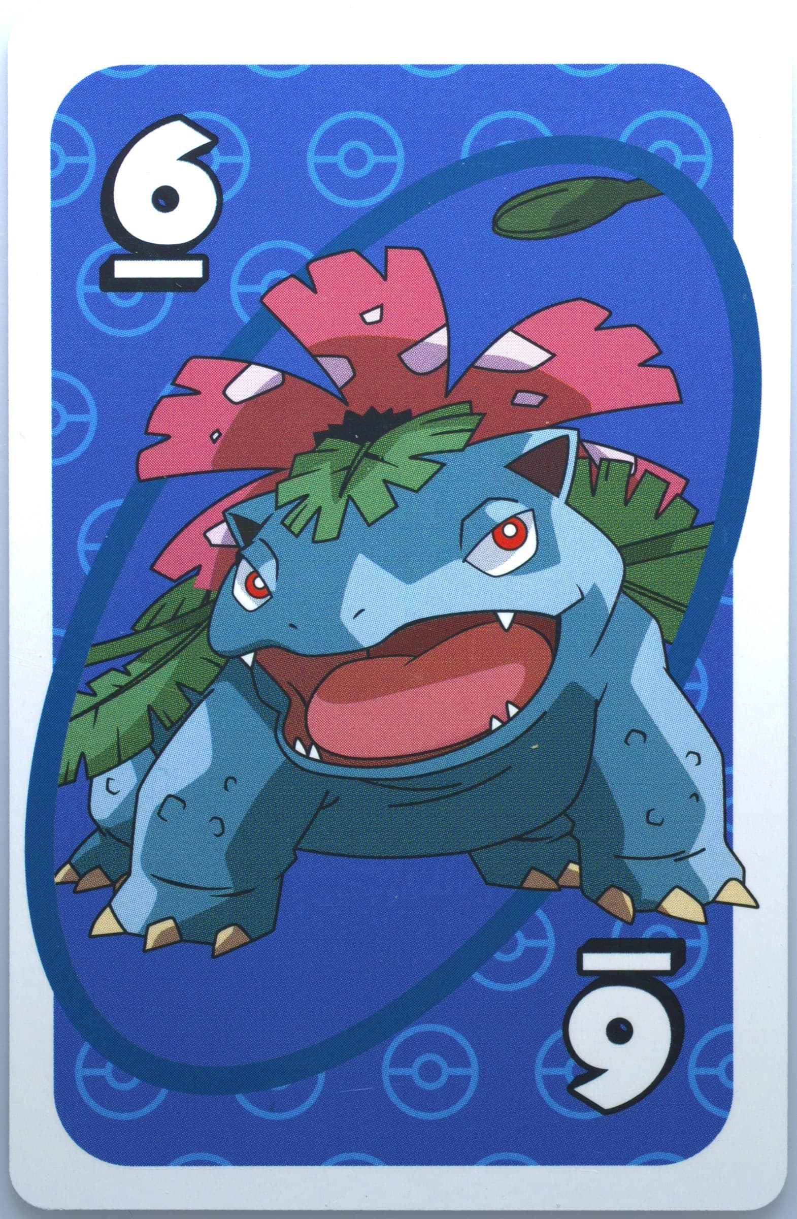 Venusaur Asia Back-Blue-#6 2020 Uno Pokemon