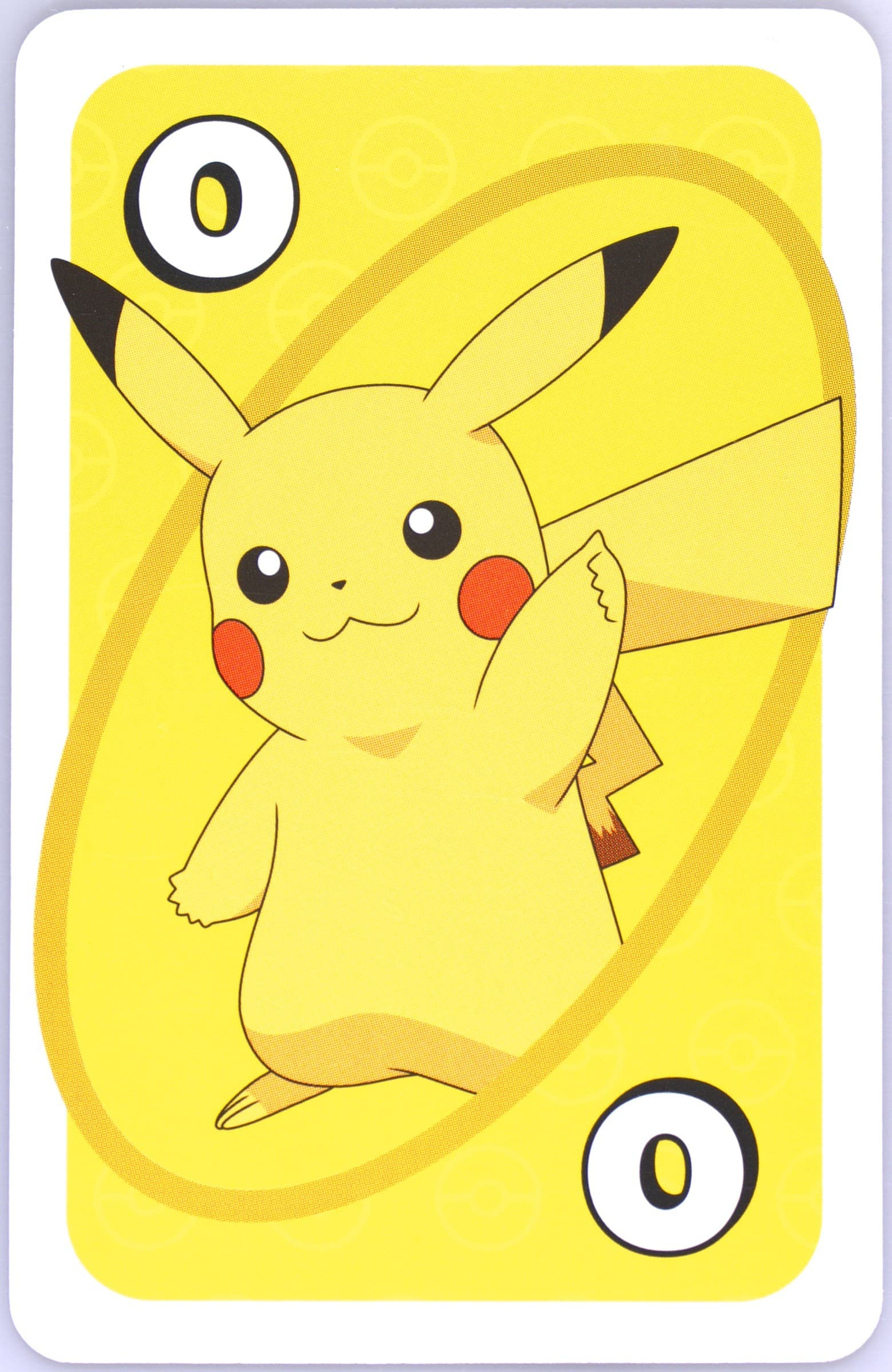 Pikachu Japanese Back-Yellow-#0 2020 Uno Pokemon