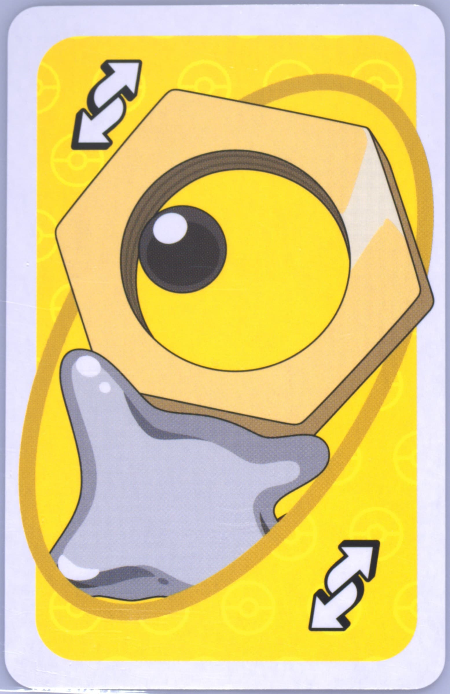 Meltan Japanese Back-Yellow-Reverse 2020 Uno Pokemon