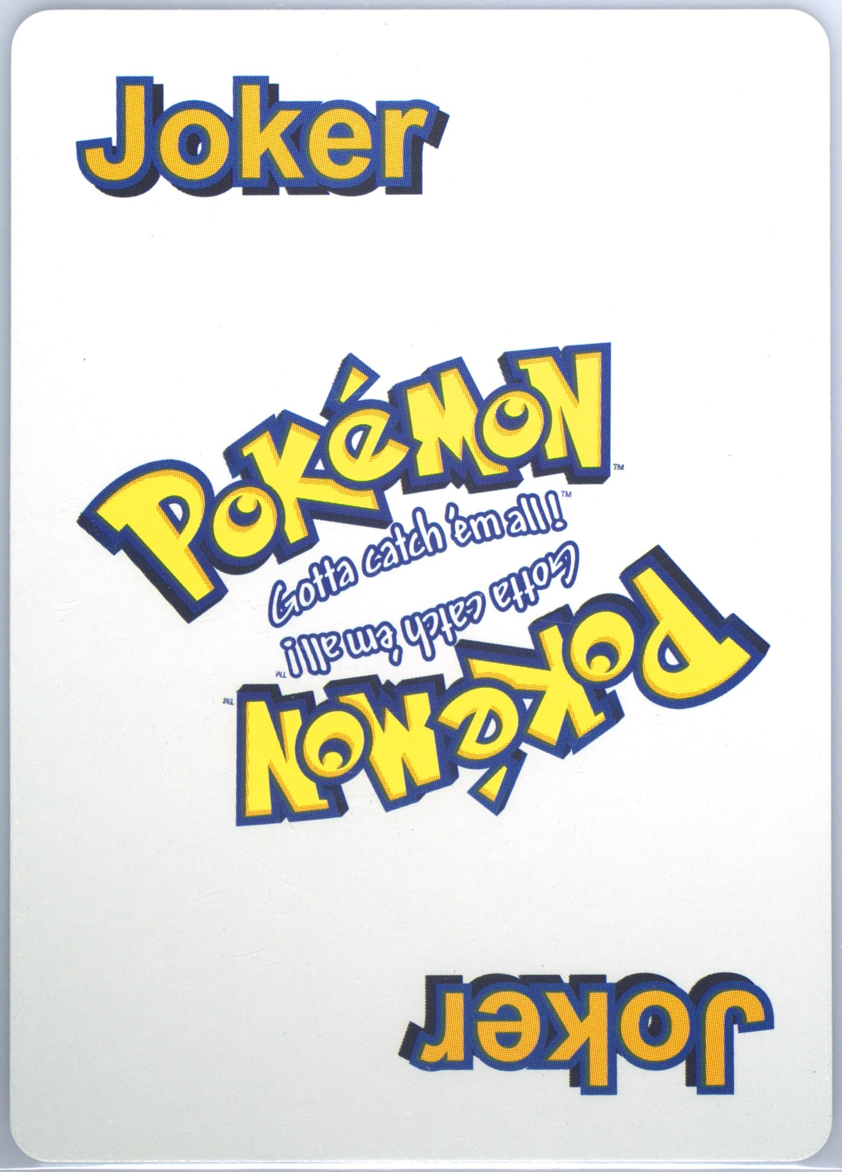 Joker 1999 Bicycle Pokemon Playing Cards