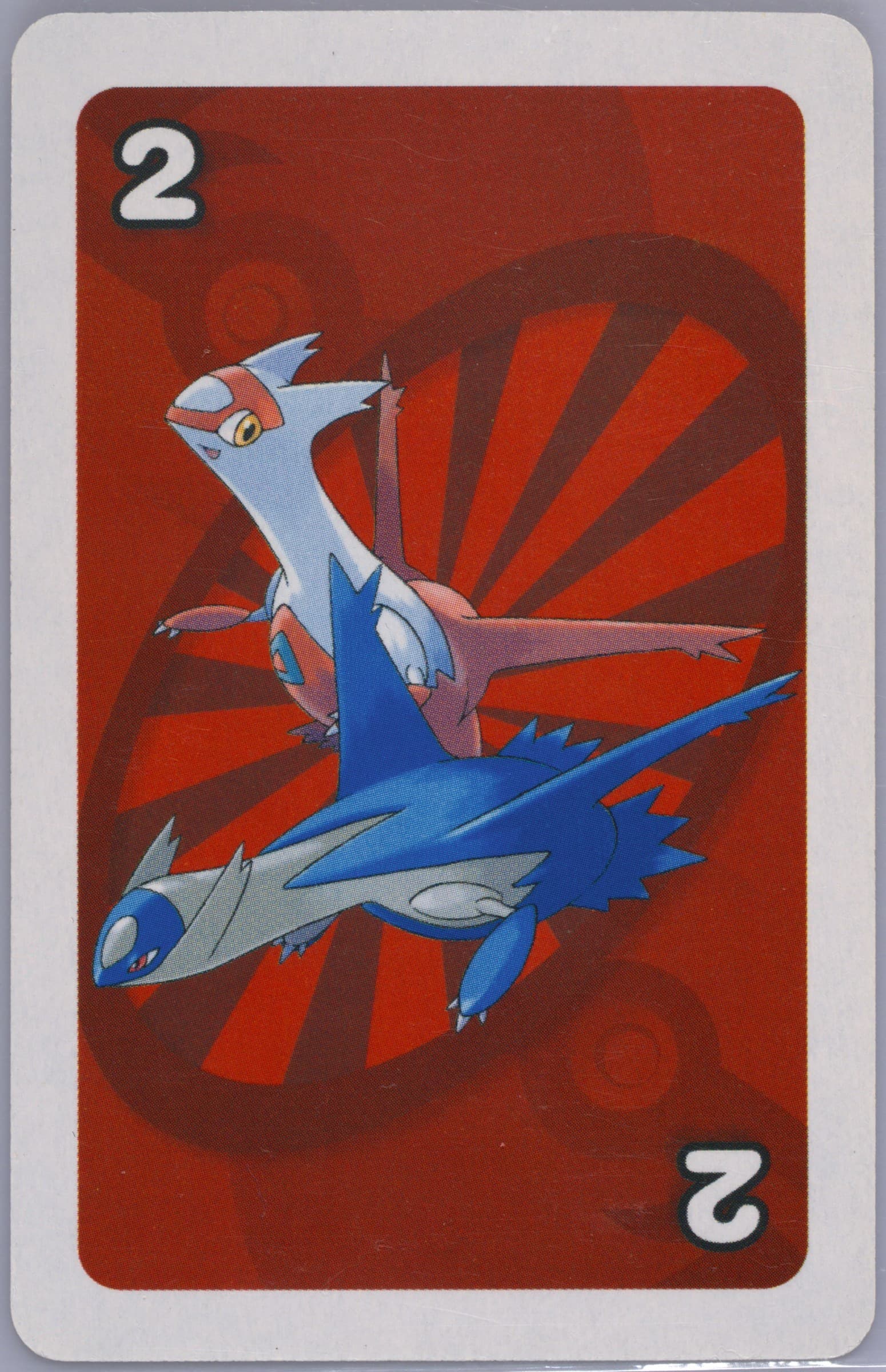 Latias & Latios Red-#2 2006 Uno Pokemon
