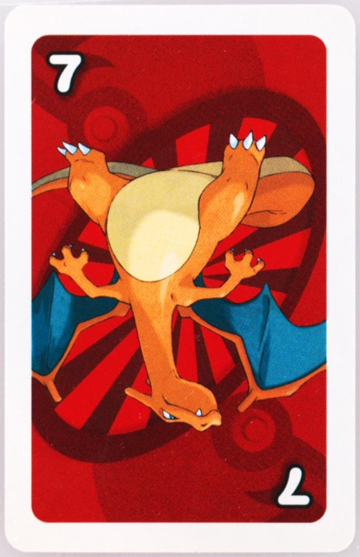 Charizard Red-#7 2006 Uno Pokemon