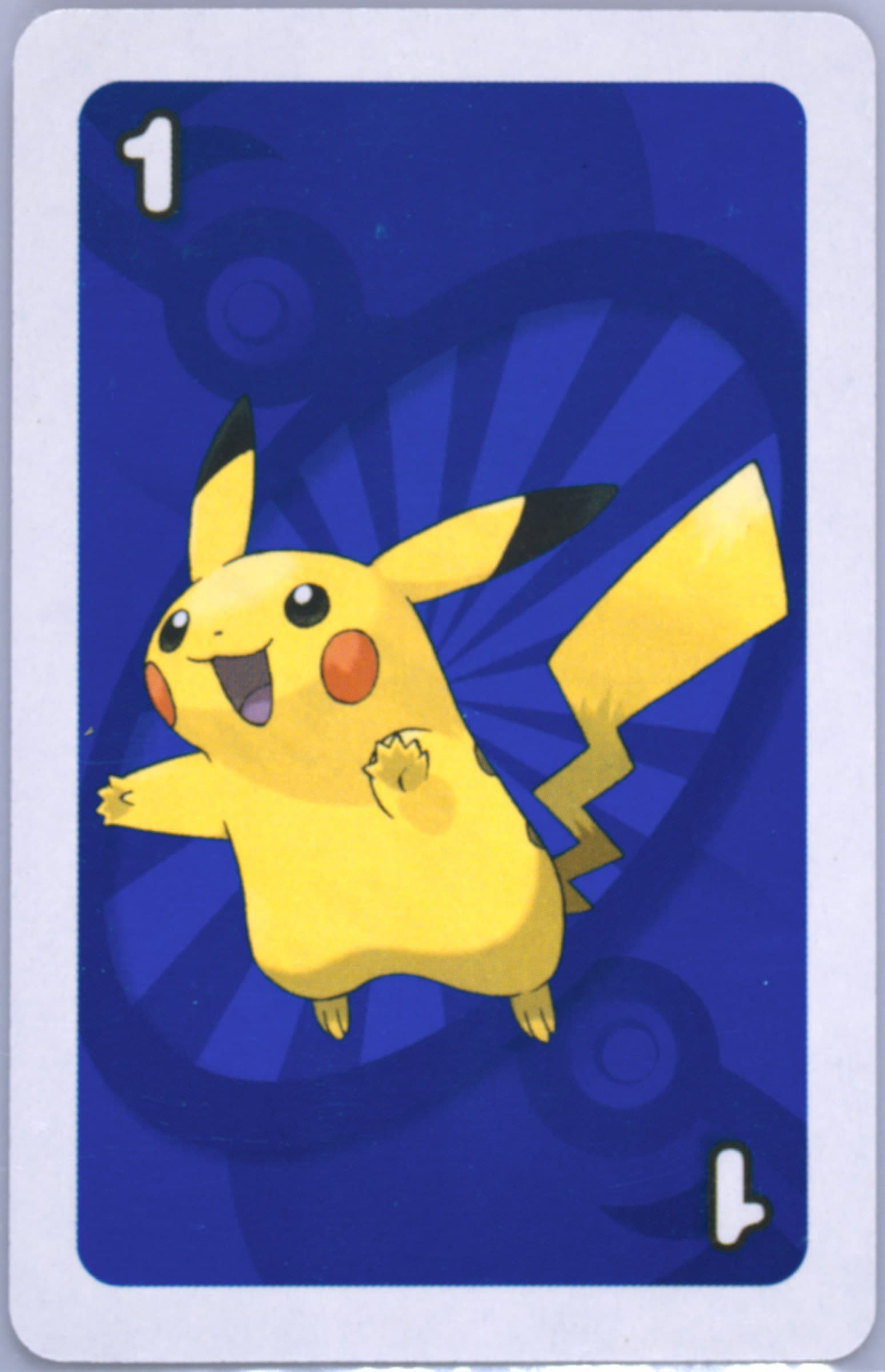 Pikachu Blue-#1 2006 Uno Pokemon