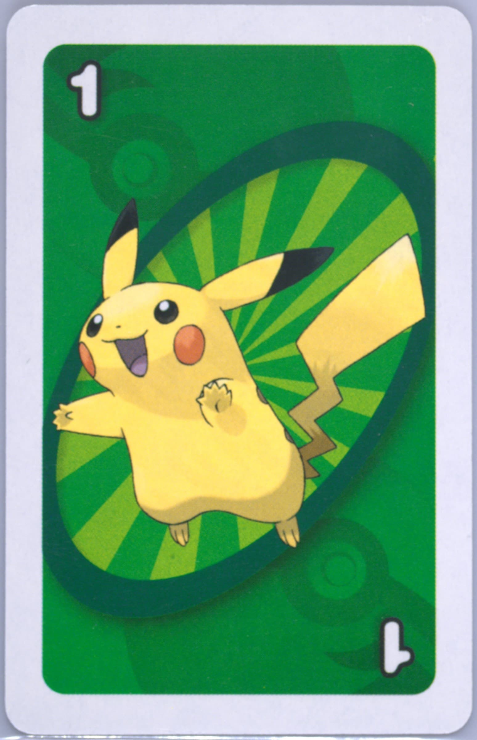 Pikachu Green-#1 2006 Uno Pokemon