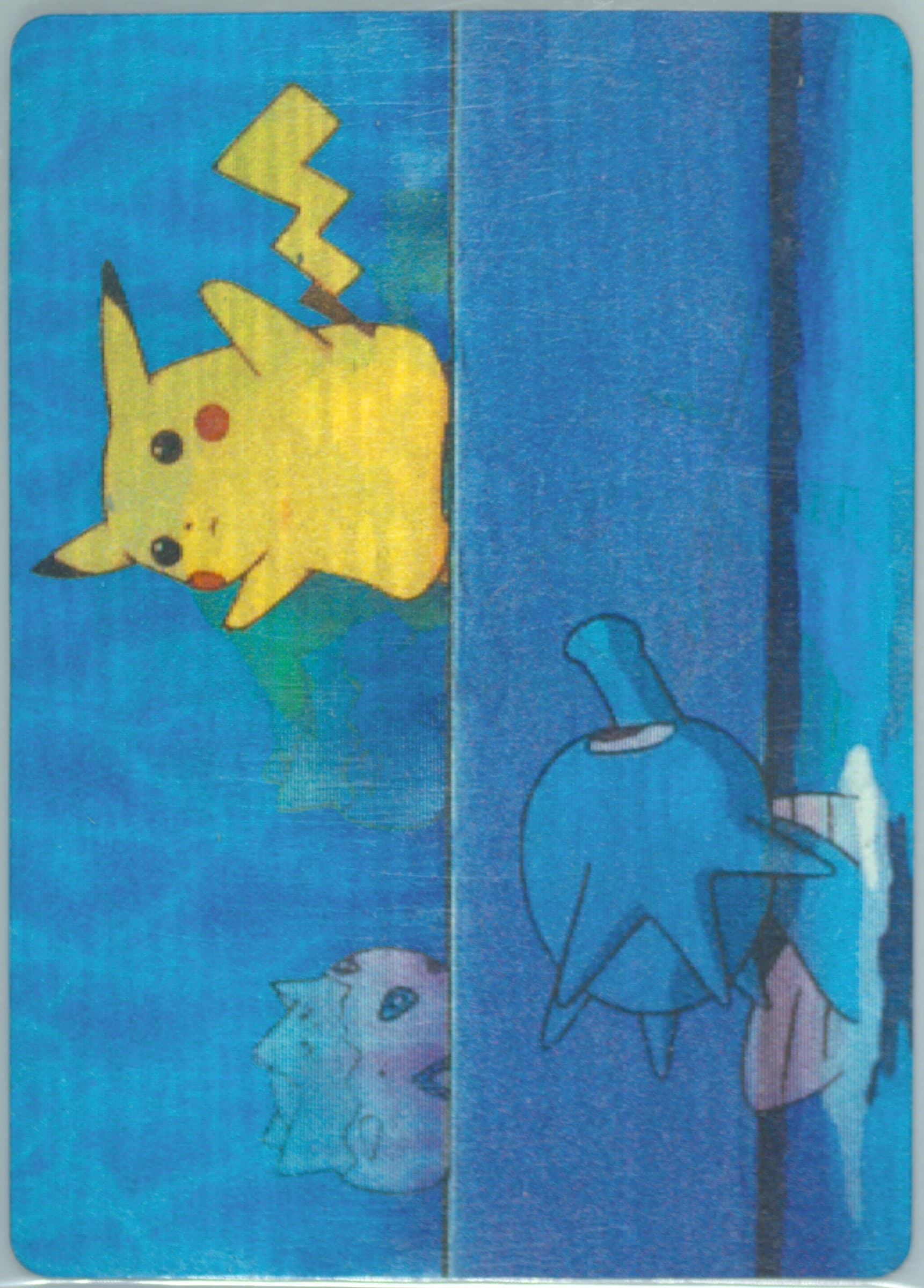 Our Hero Meowth (19) 2000 Pokemon Pioneer Lenticular Promo