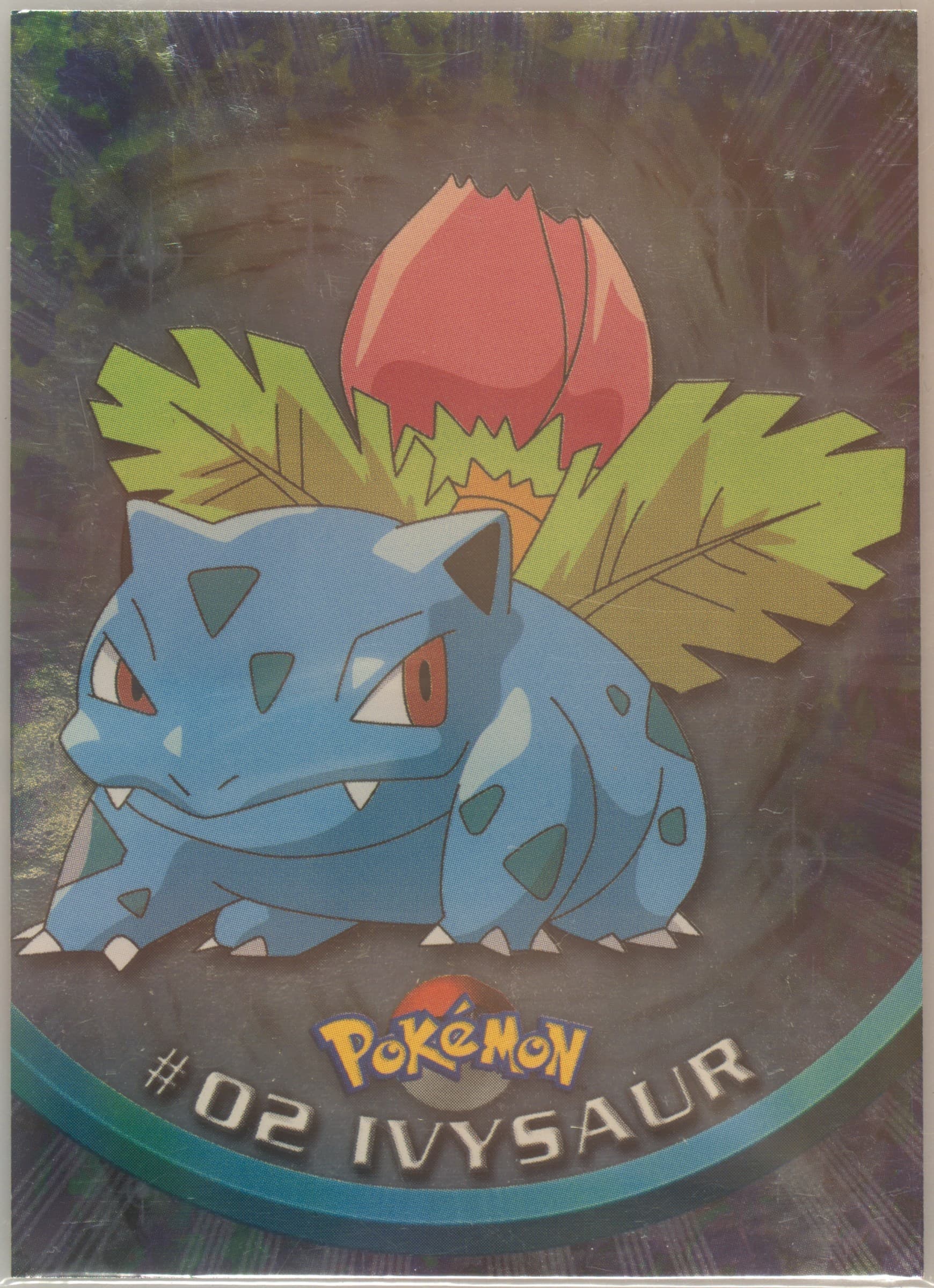 Ivysaur Foil-United Kingdom (2) 1999 Topps Pokemon TV