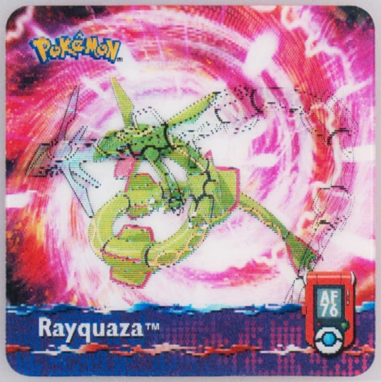 Rayquaza (AF76) 2006 Artbox Pokemon Advanced Action Flipz