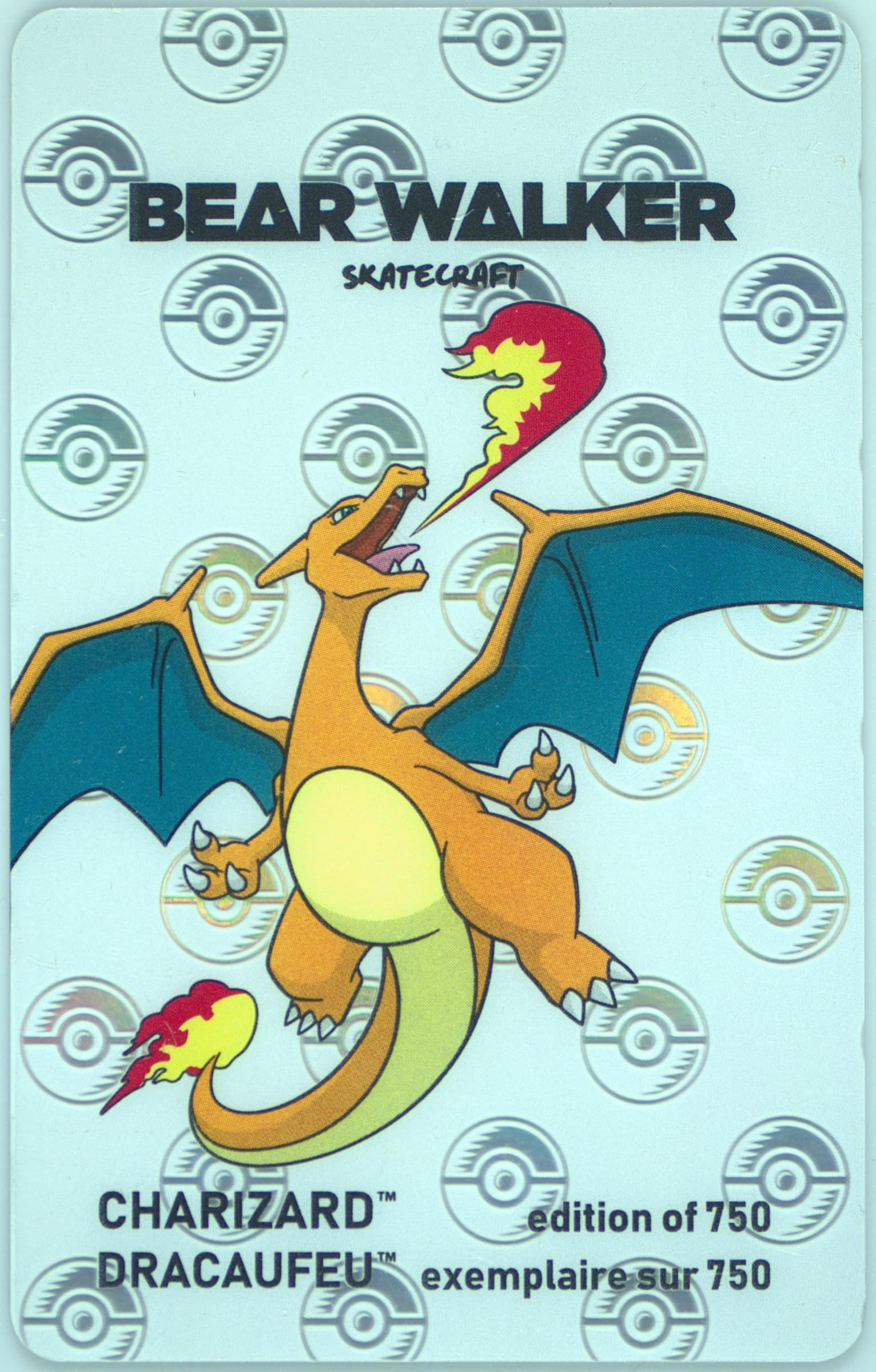 Charizard 2022 Pokemon Center X Bear Walker Collection Cards