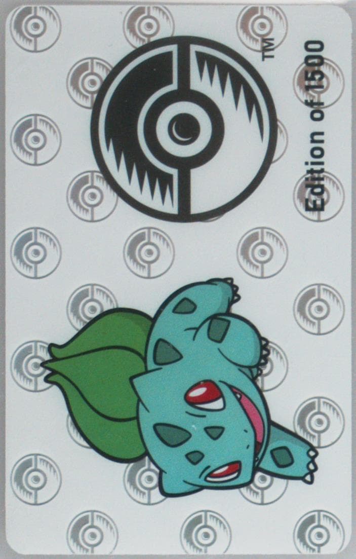 Bulbasaur 2022 Pokemon Center X Bear Walker Collection Cards