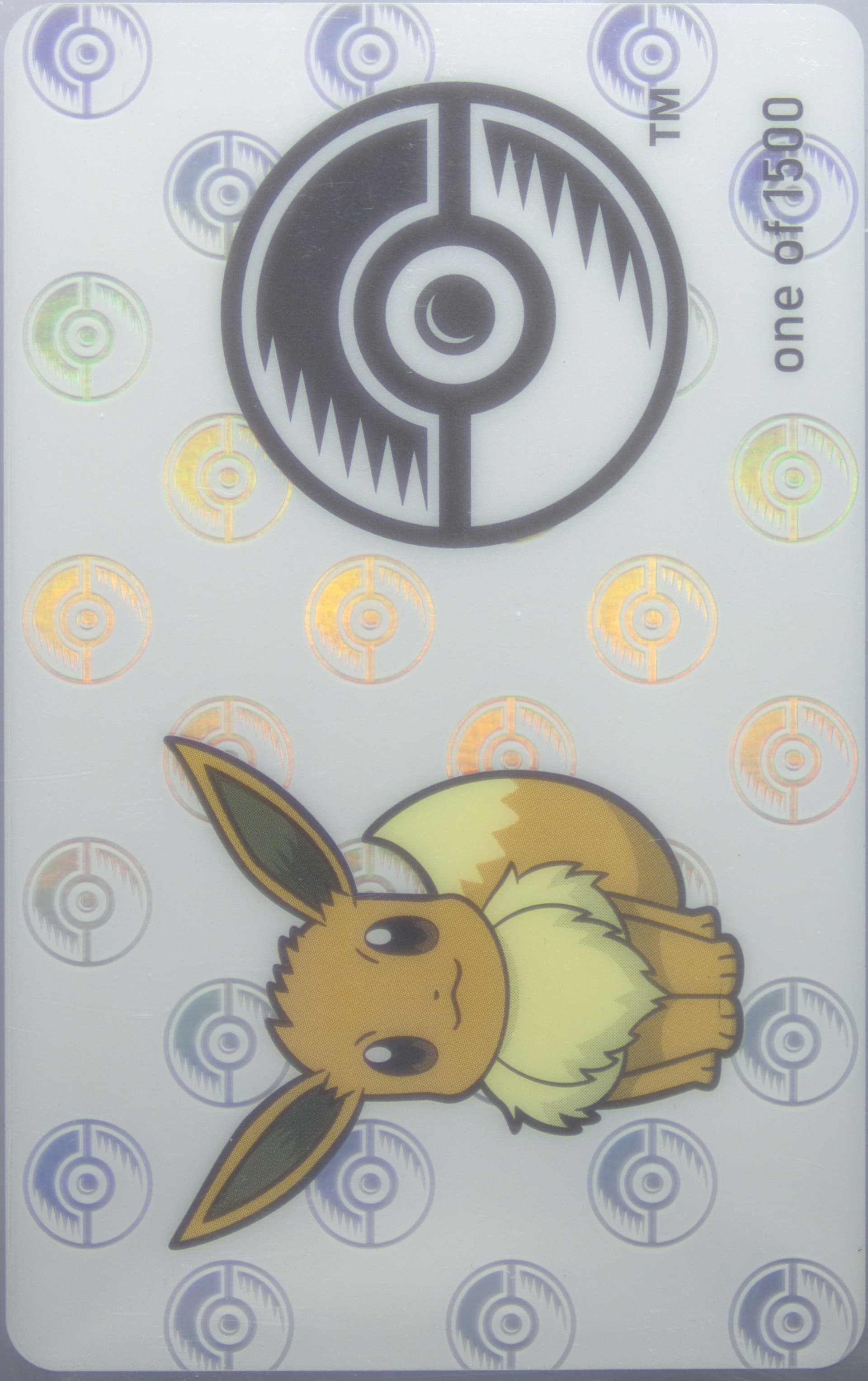 Eevee 2022 Pokemon Center X Bear Walker Collection Cards