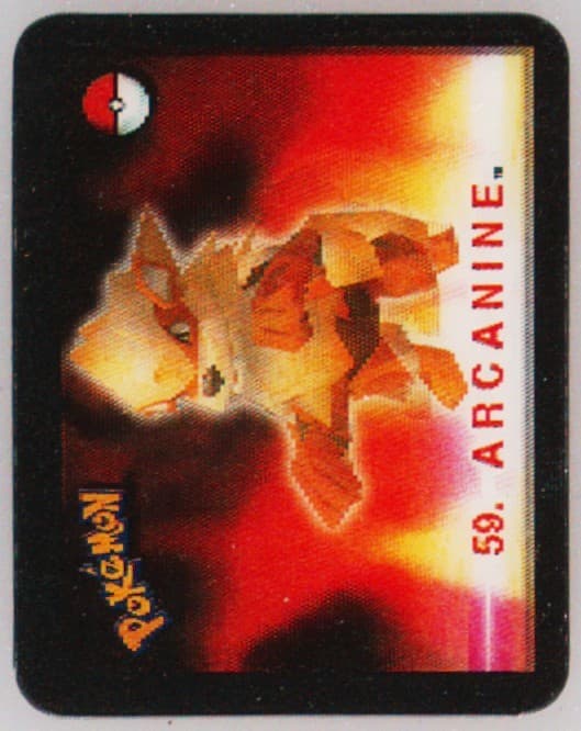 Arcanine (19) 1999 Pokemon Stadium Action 3D's