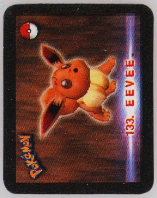 Eevee/Vaporeon (38) 1999 Pokemon Stadium Action 3D's