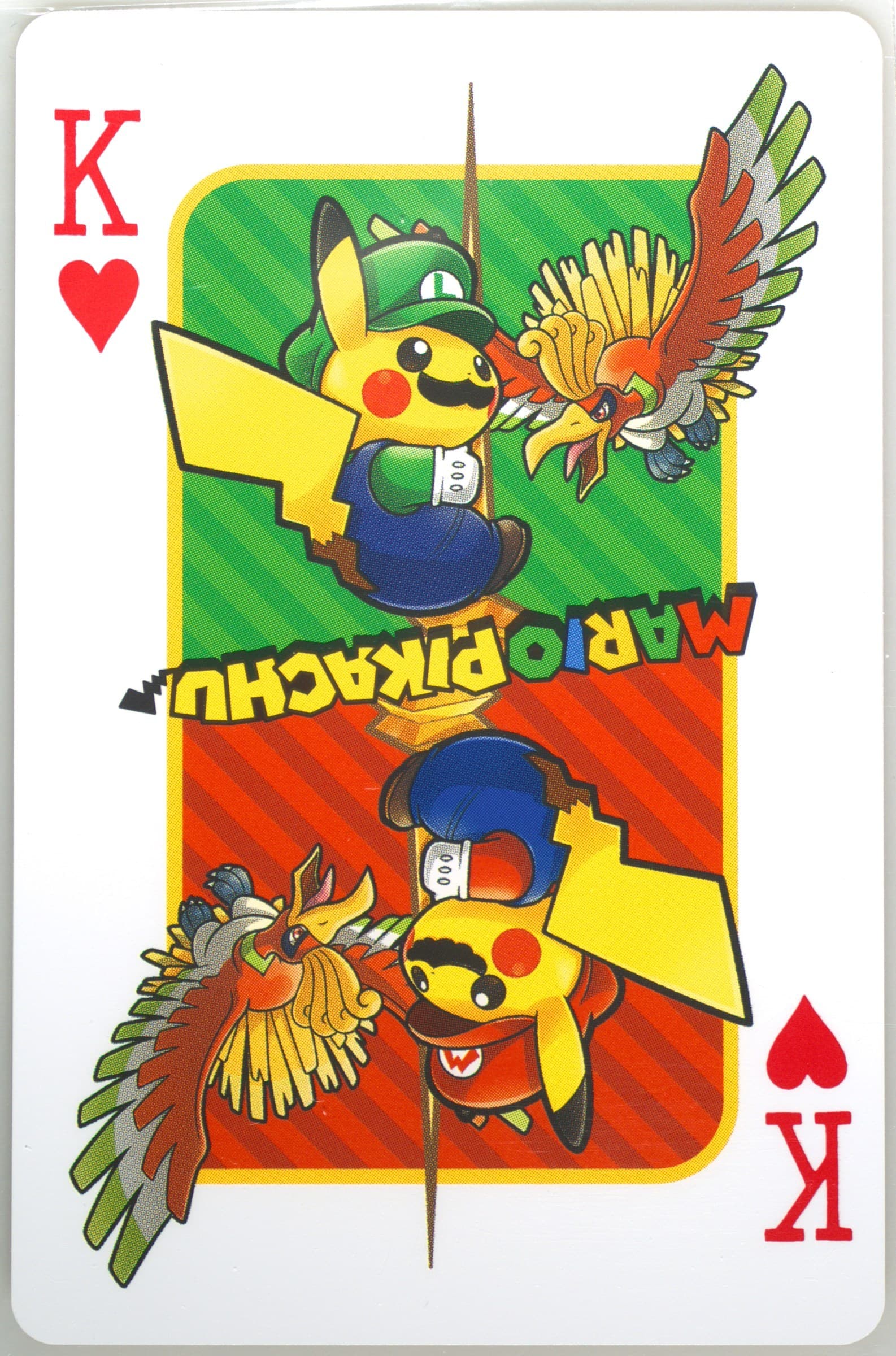 King of Hearts 2016 Pokemon Playing Cards Mario Pikachu