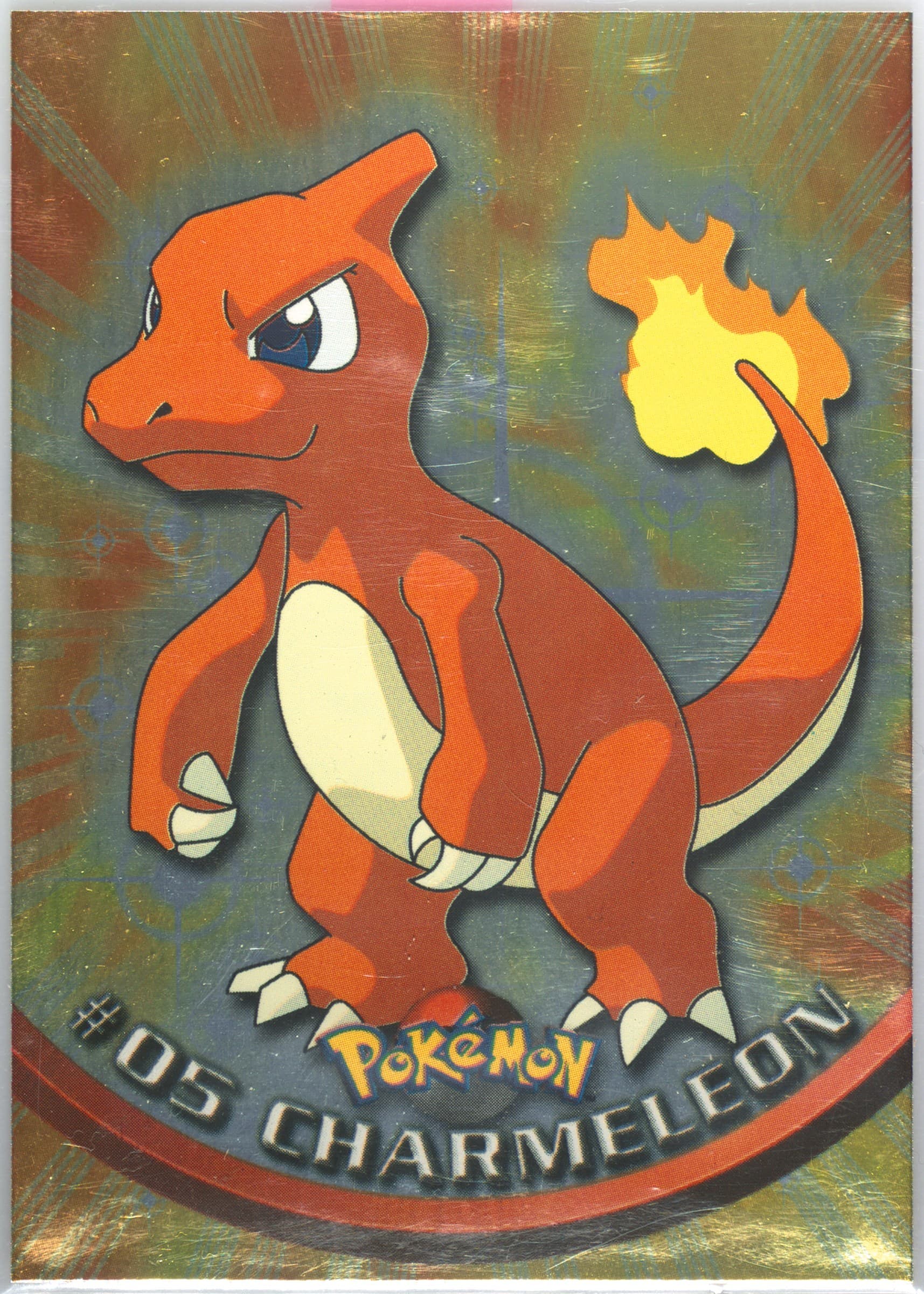 Charmeleon Foil-United Kingdom (5) 1999 Topps Pokemon TV
