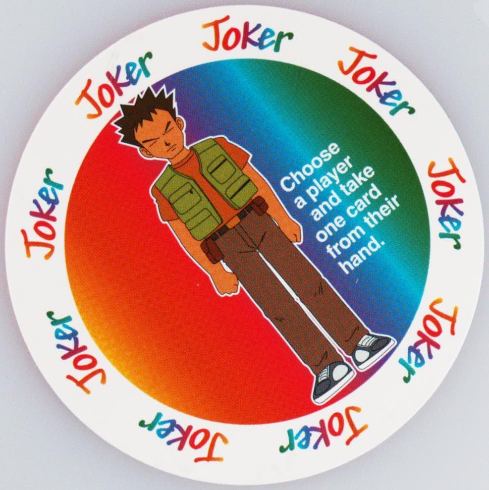 Brock Joker 1999 Pokemon Rummy
