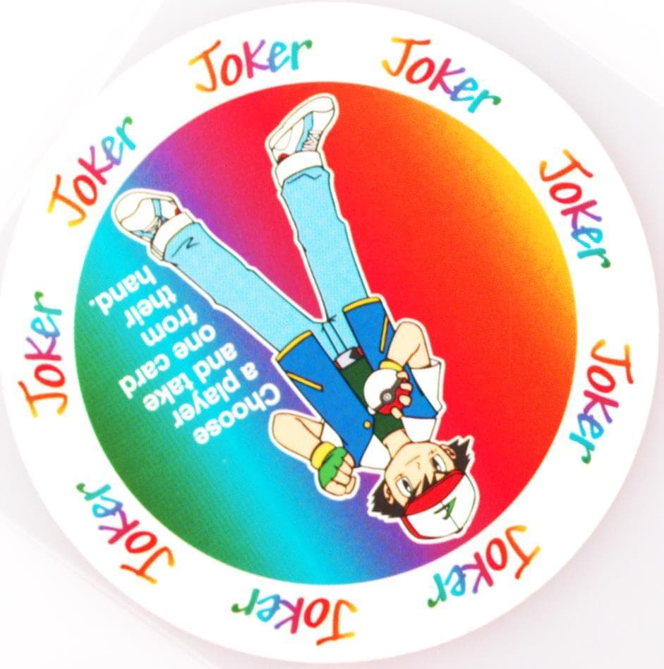 Ash Joker 1999 Pokemon Rummy