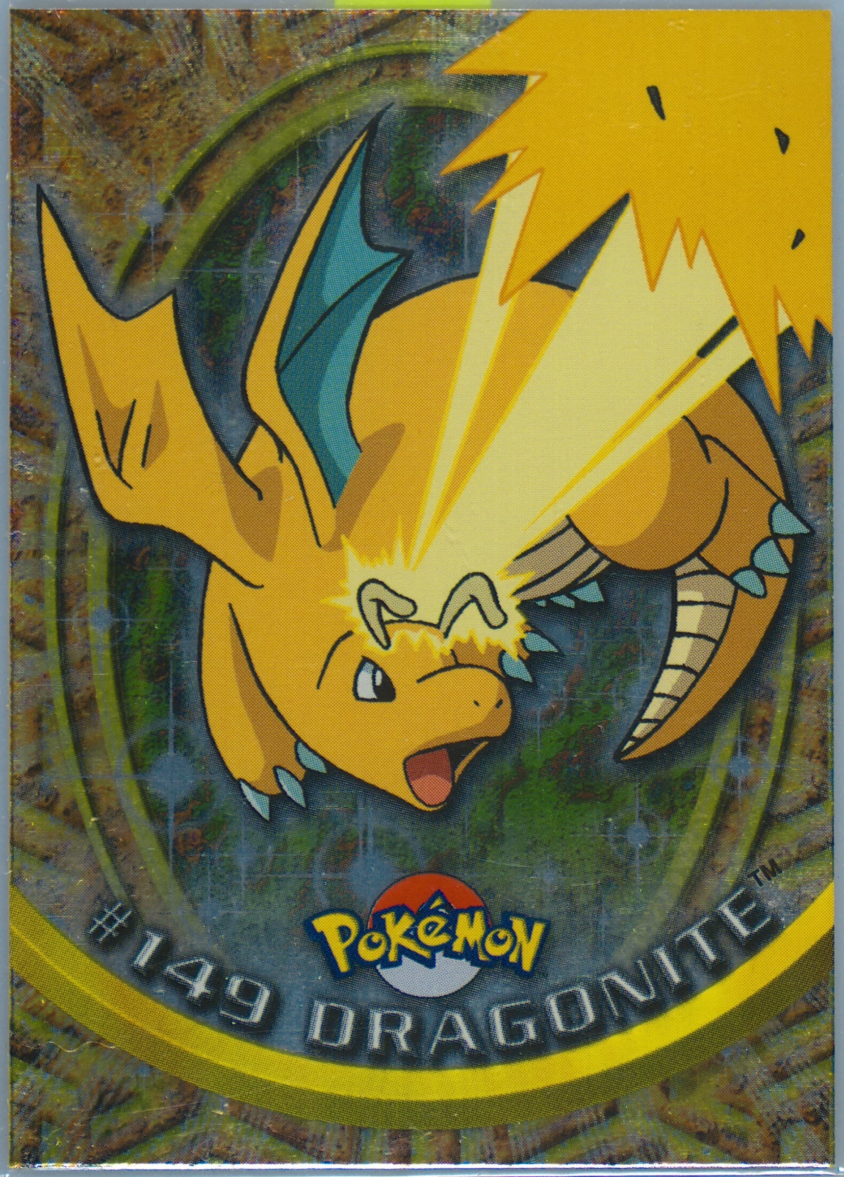 Dragonite Foil-Italian (149) 2000 Topps Pokemon TV Animation Series 3