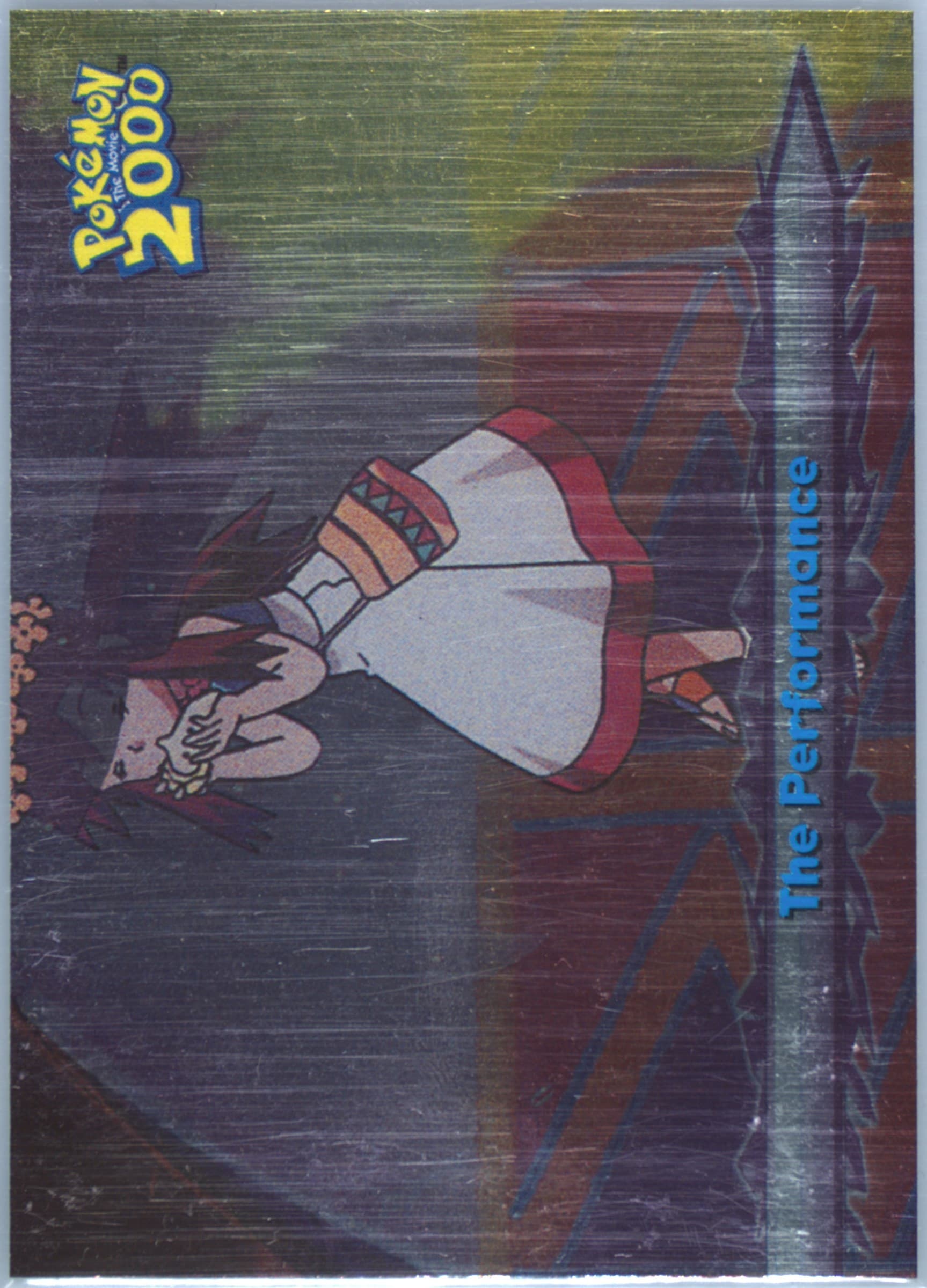 The Performance Foil (25) 2000 Topps Pokemon the Movie 2000