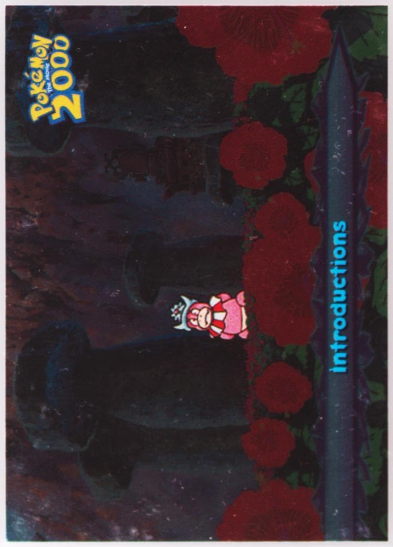 Introductions Foil (13) 2000 Topps Pokemon the Movie 2000