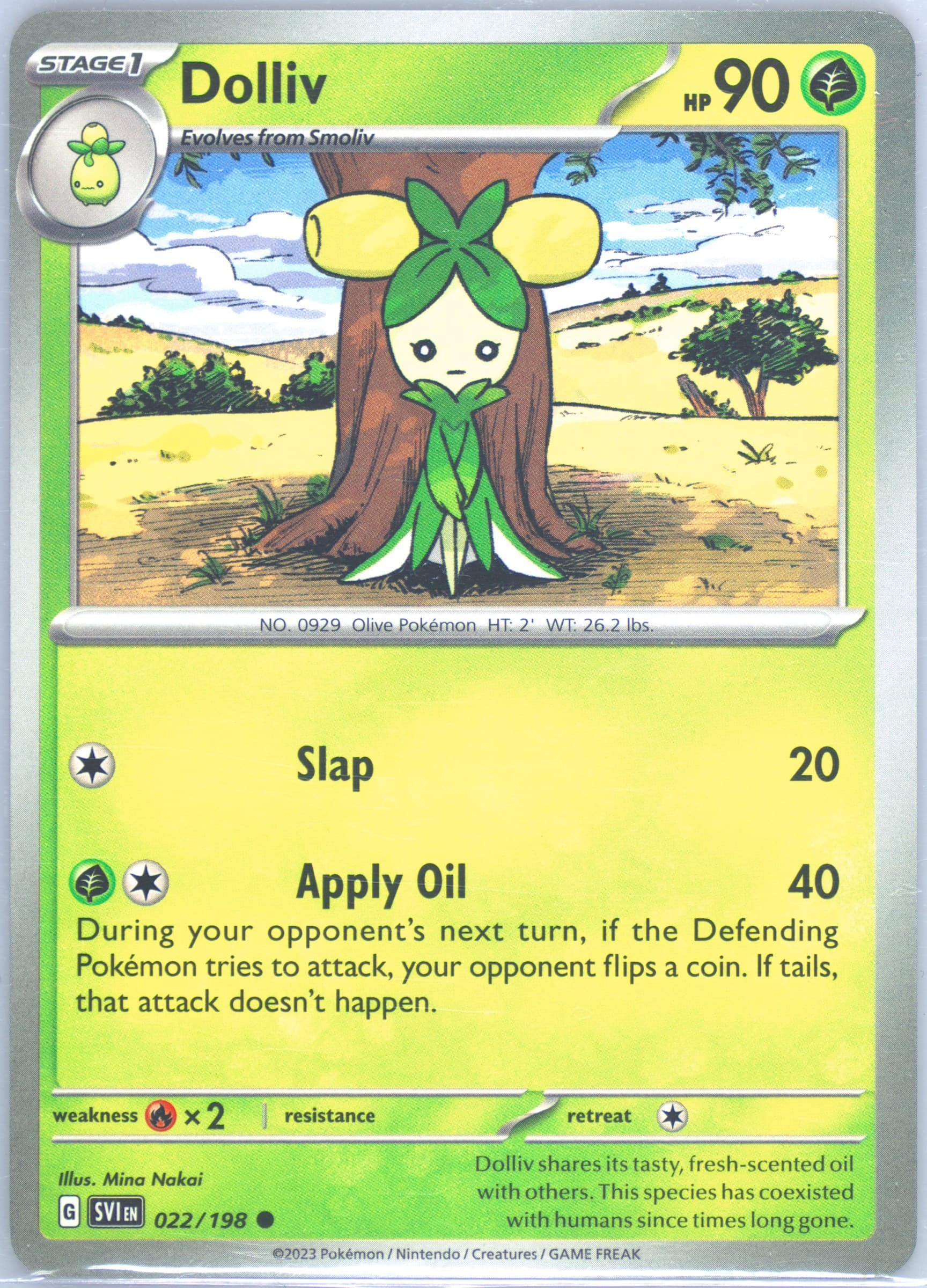 Dolliv (022) 2023 Pokemon Svi EN-Scarlet & Violet