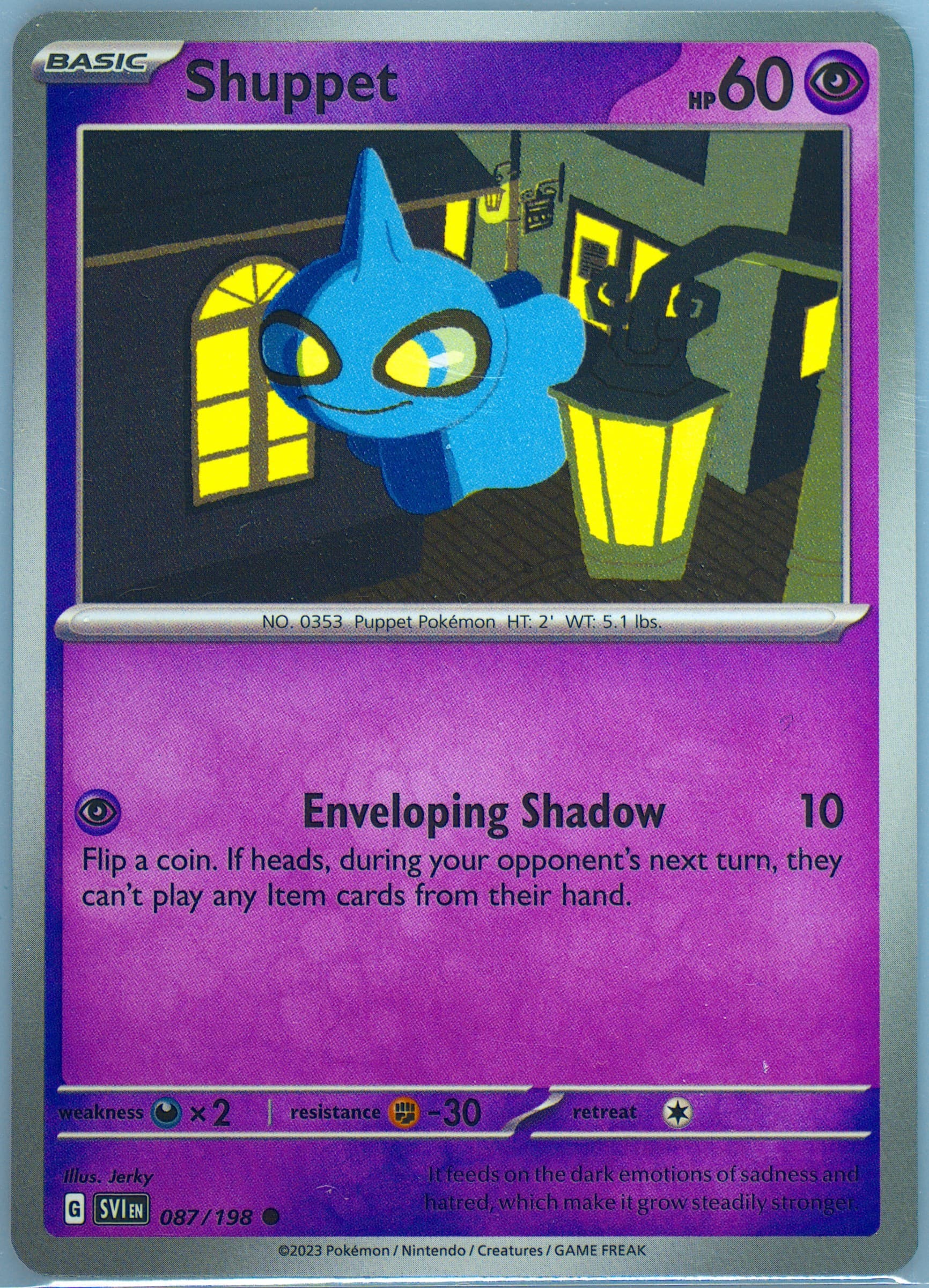 Shuppet (087) 2023 Pokemon Svi EN-Scarlet & Violet
