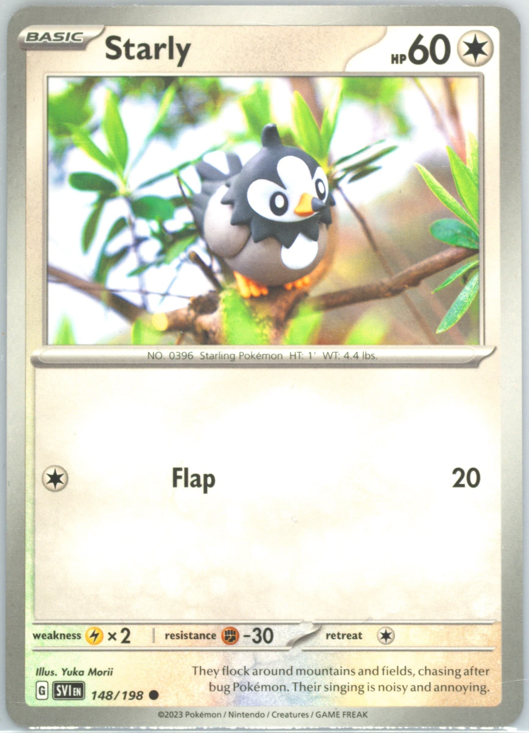 Starly (148) 2023 Pokemon Svi EN-Scarlet & Violet