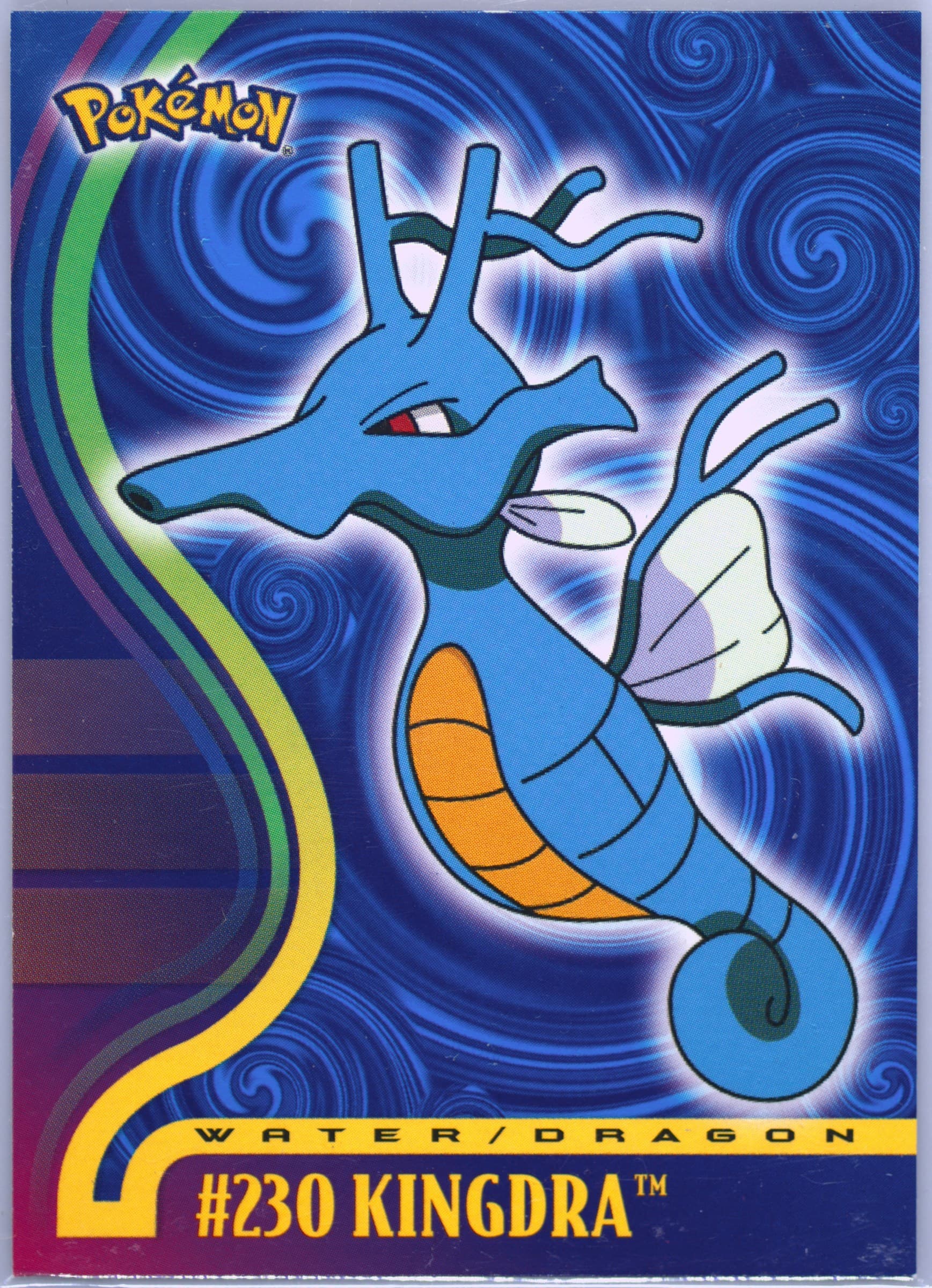 Kingdra (230) 2001 Topps Pokemon Johto League Champions