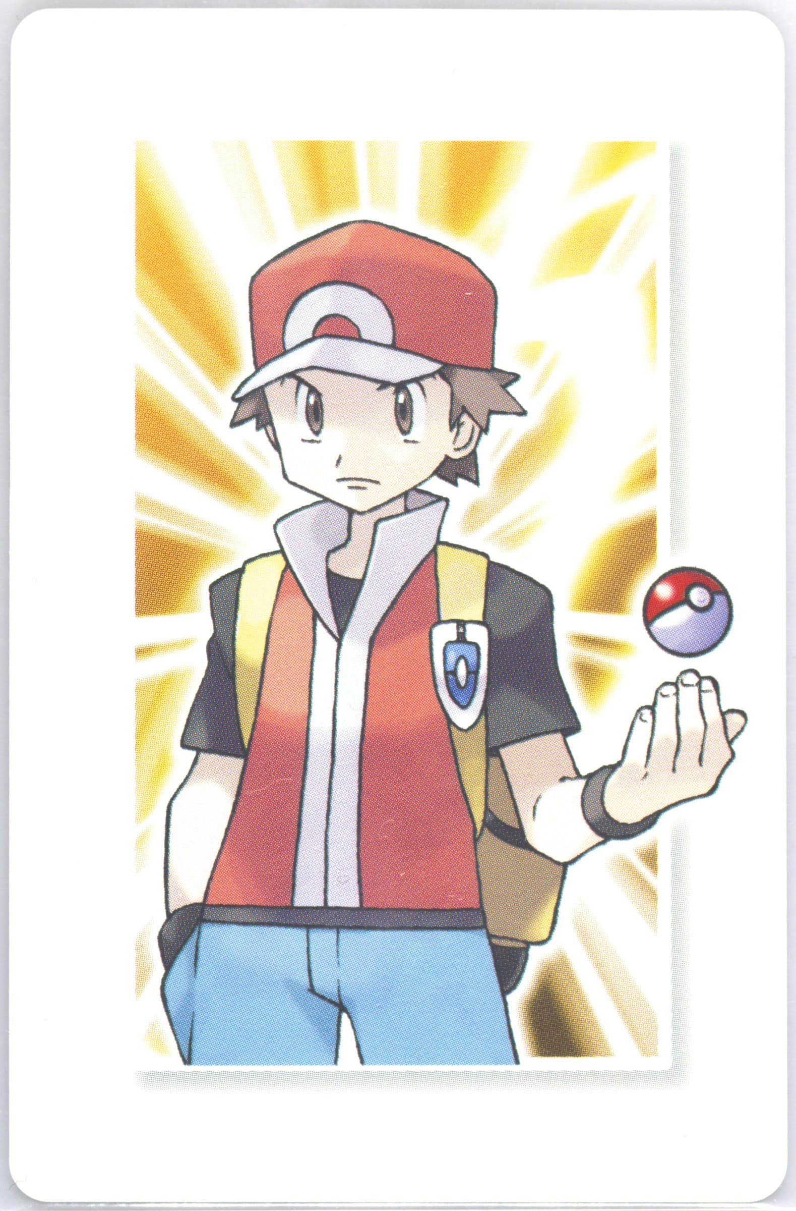 Red Multi Card 2006 Pokemon Center 10th Anniversary Playing Cards Red Deck