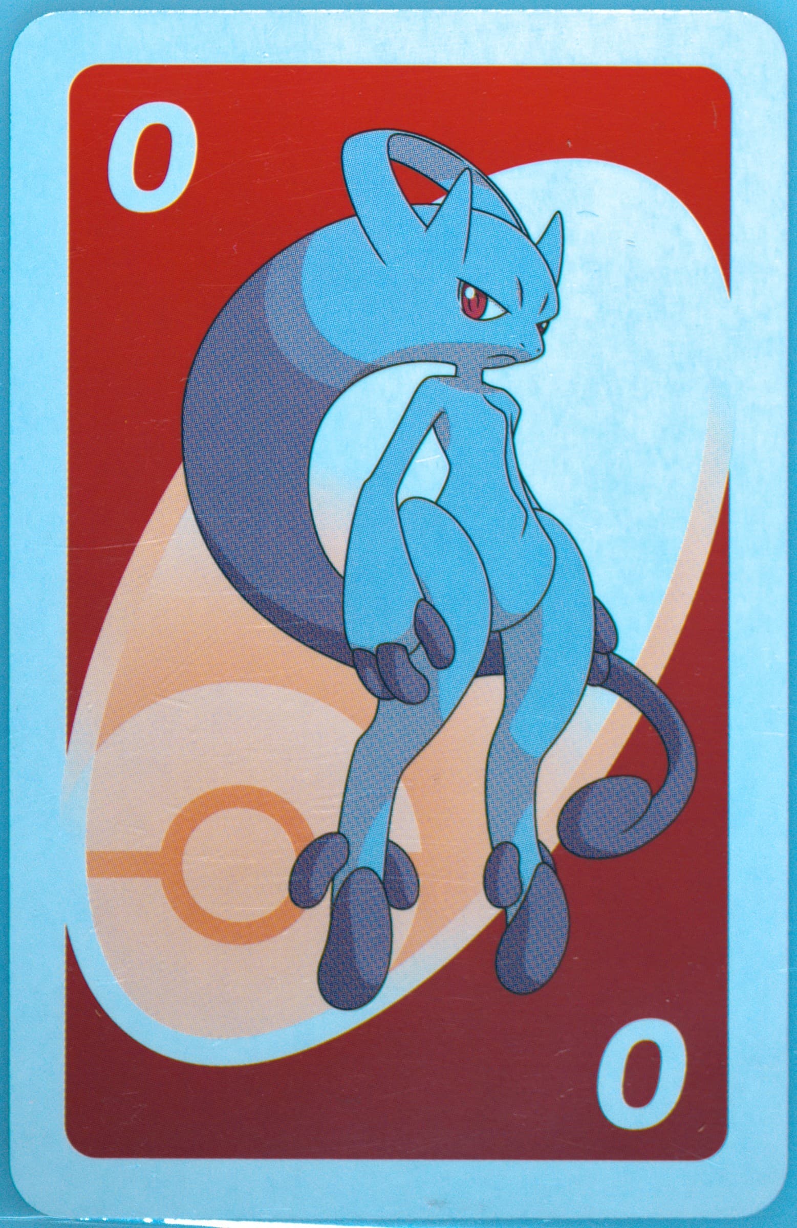 Mewtwo Y Red-#0 2014 Uno Pokemon XY