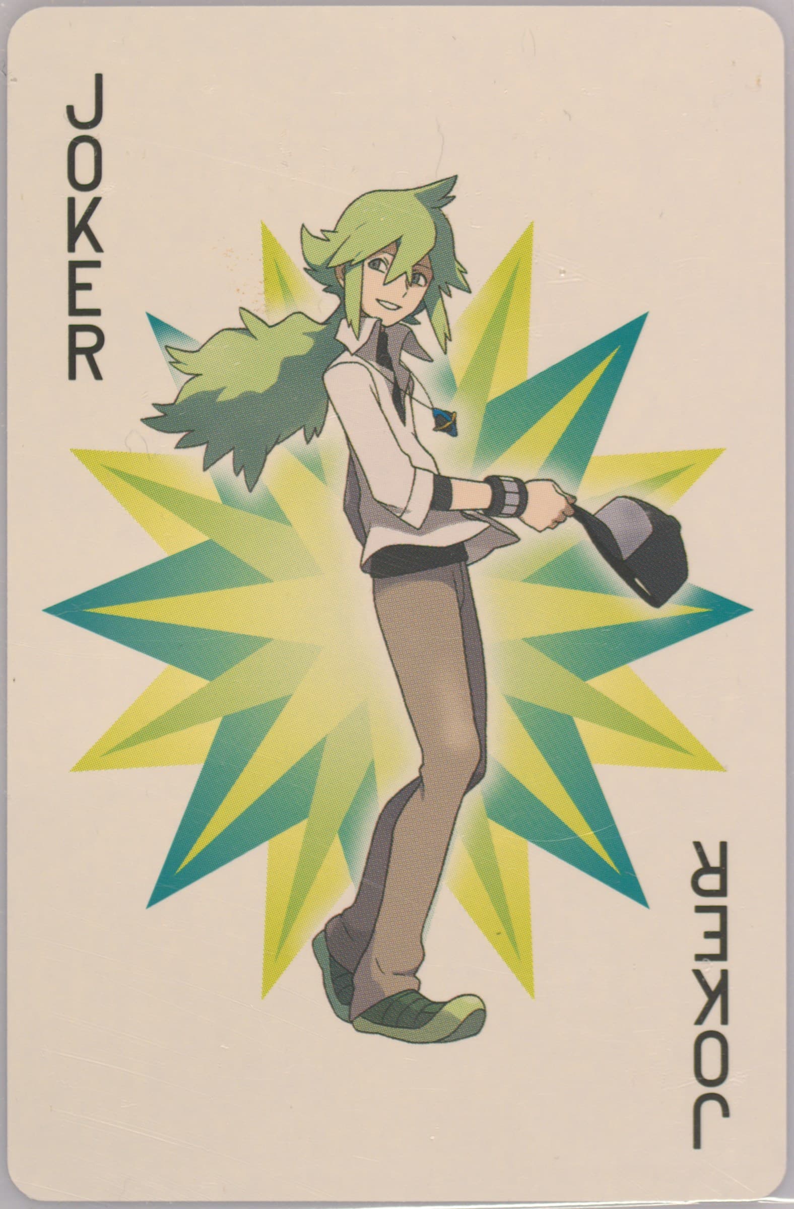 Trainer (N) Joker 2012 Pokemon Black 2 Playing Cards