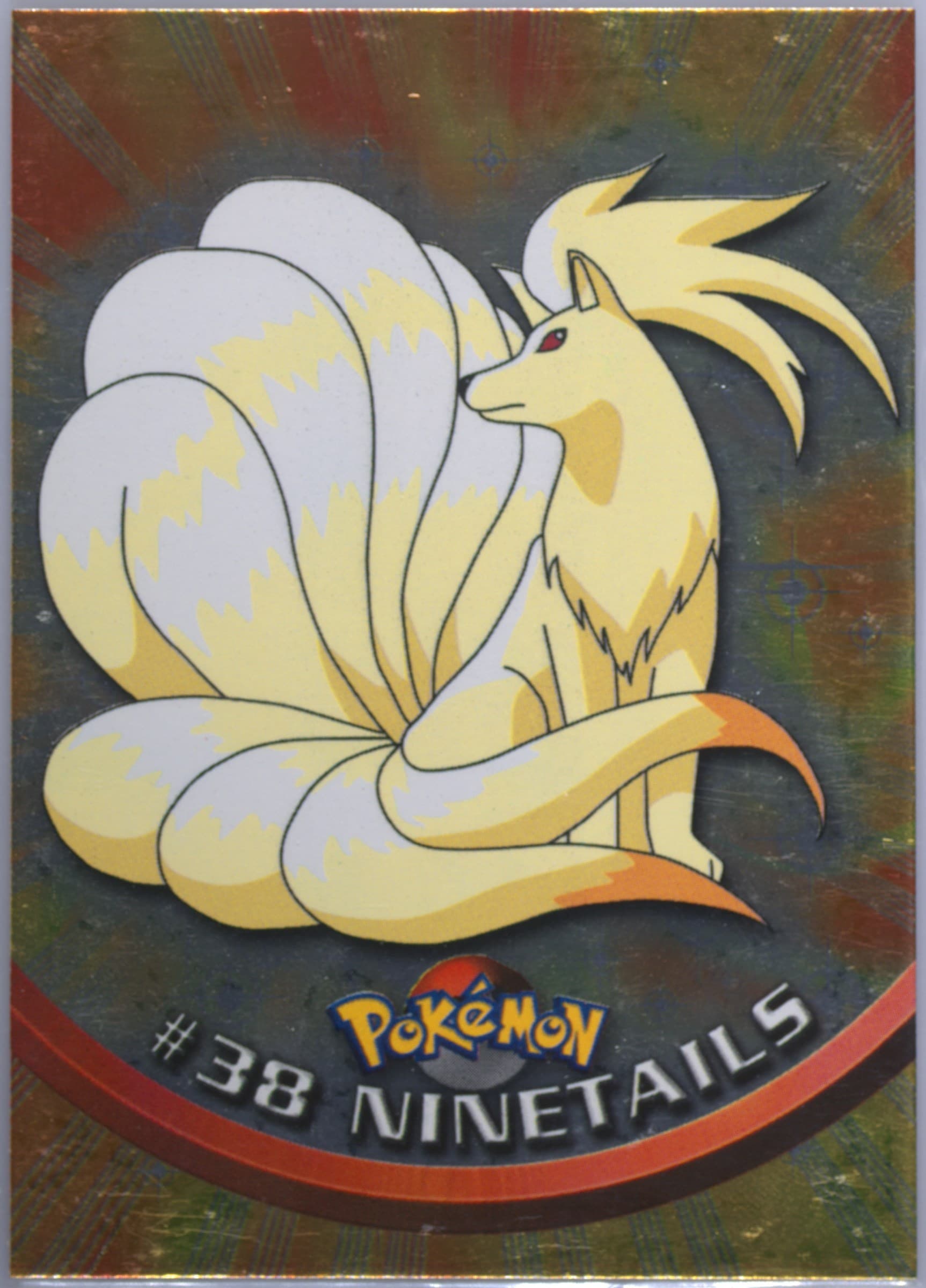 Ninetails Foil-United Kingdom (38) 1999 Topps Pokemon TV