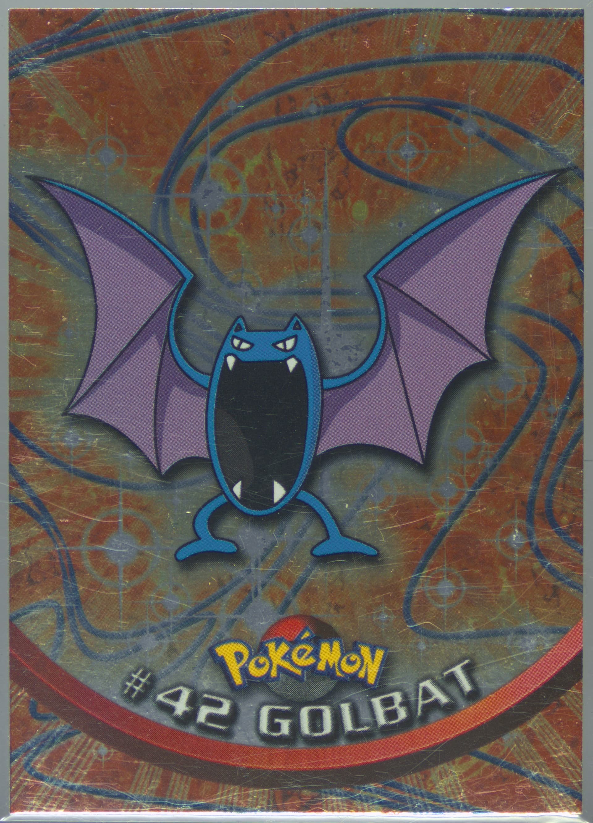 Golbat Foil-United Kingdom (42) 1999 Topps Pokemon TV