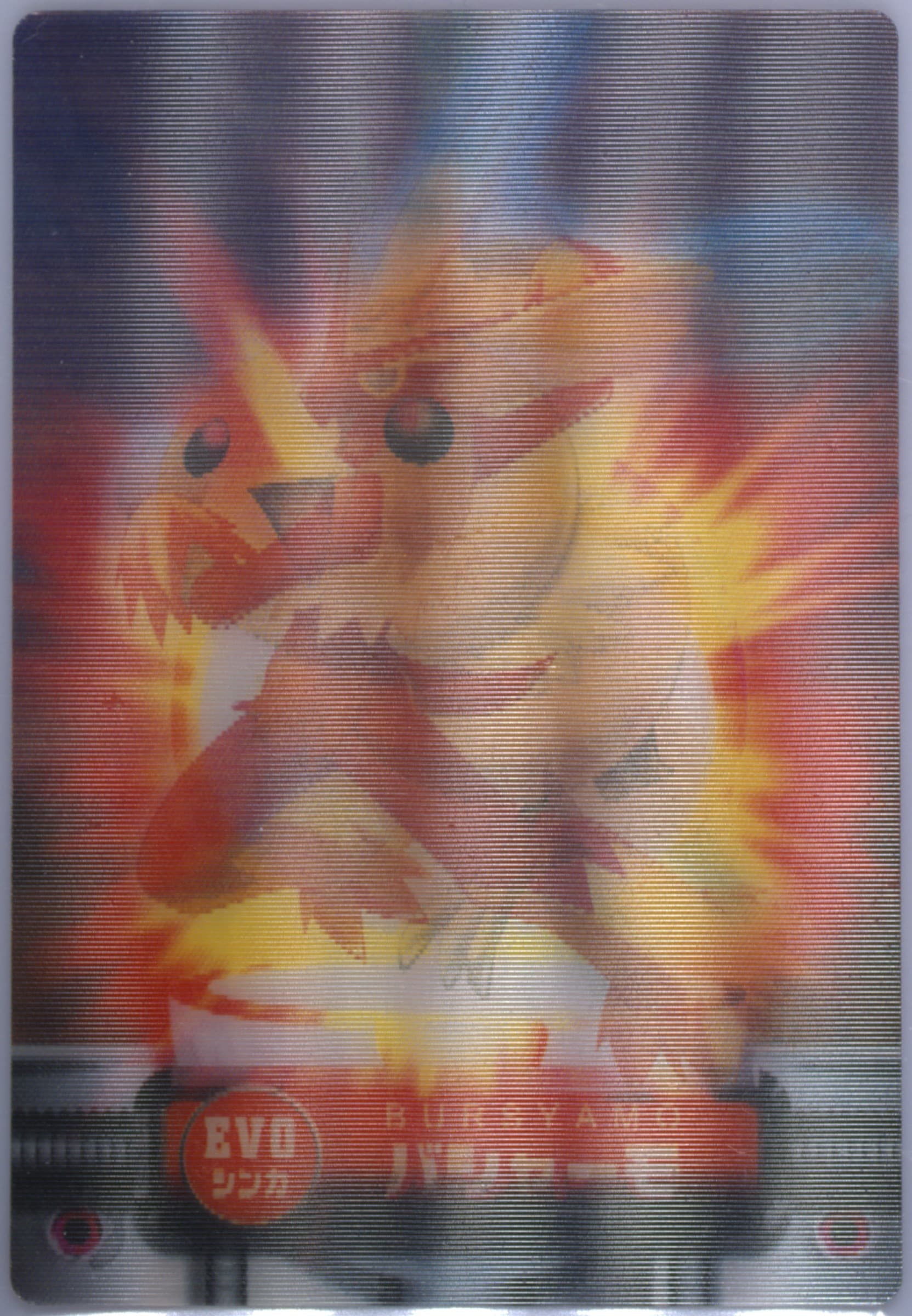 Blaziken/Combusken/Torchic 2003 Carddass Pokemon Advanced Generation Zukancard Evolution Card