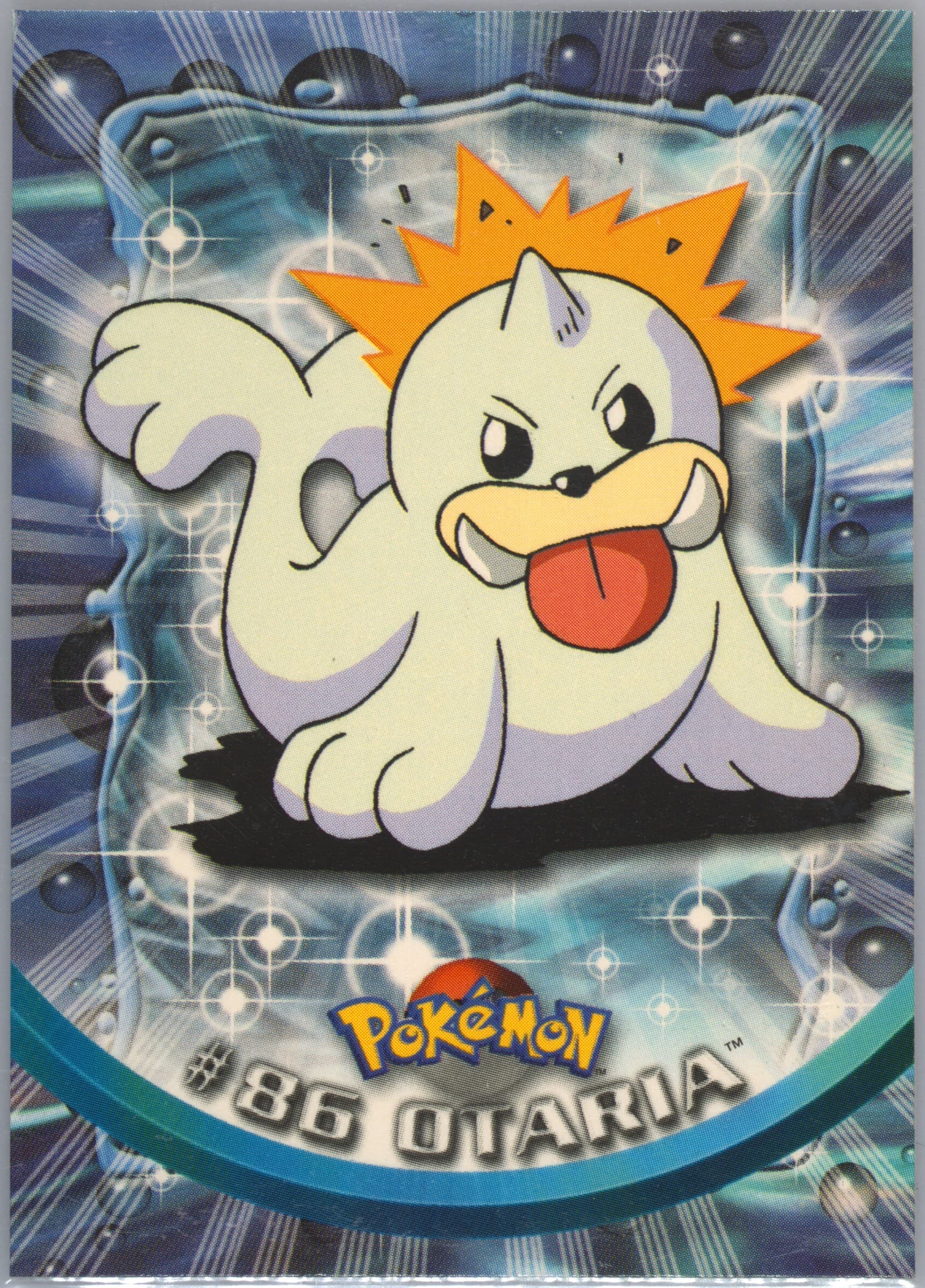 Otaria French (86) 2000 Topps Pokemon TV Animation Series 2